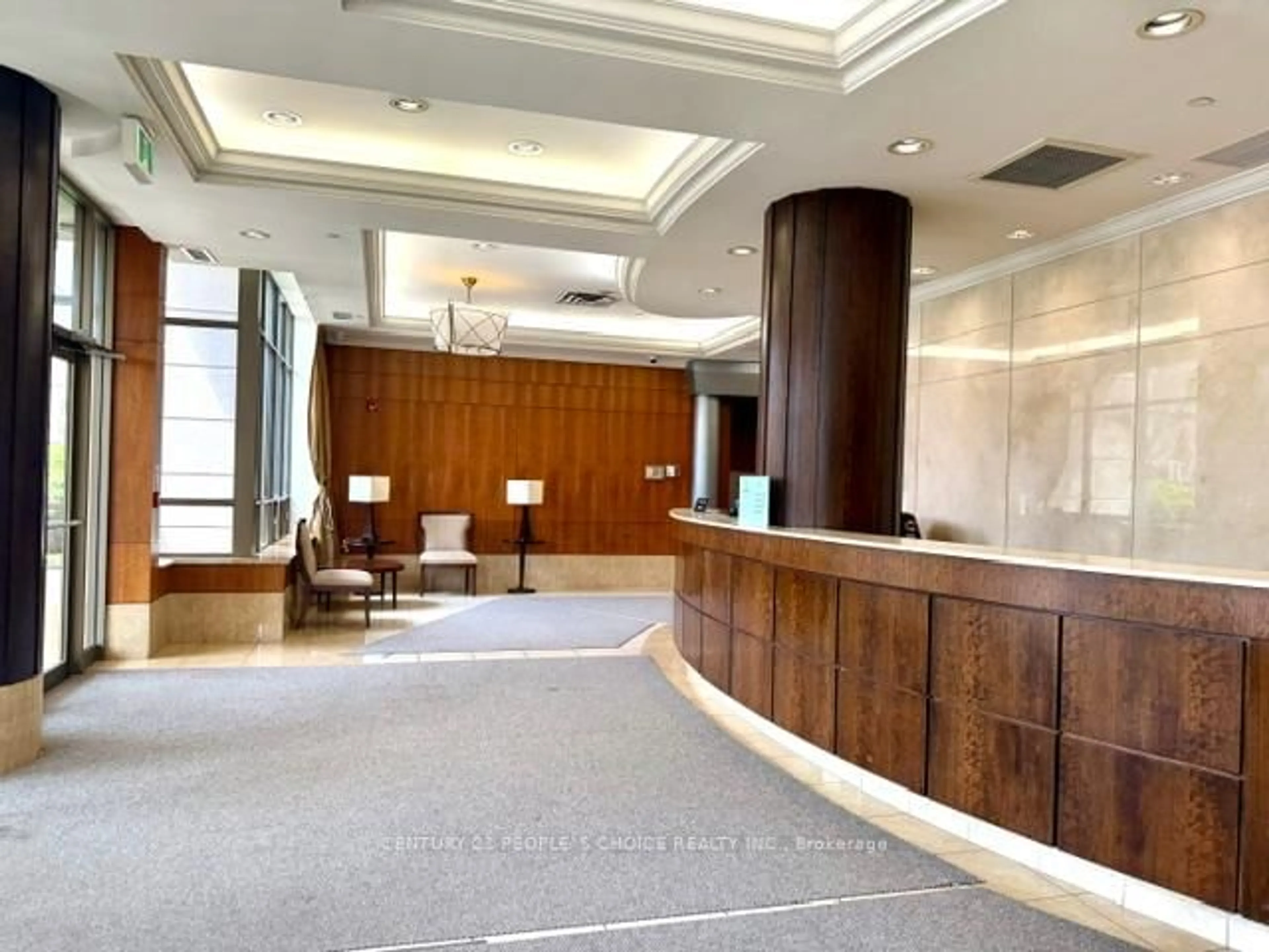 Lobby for 55 Strathaven Dr #203, Mississauga Ontario L5R 4G9