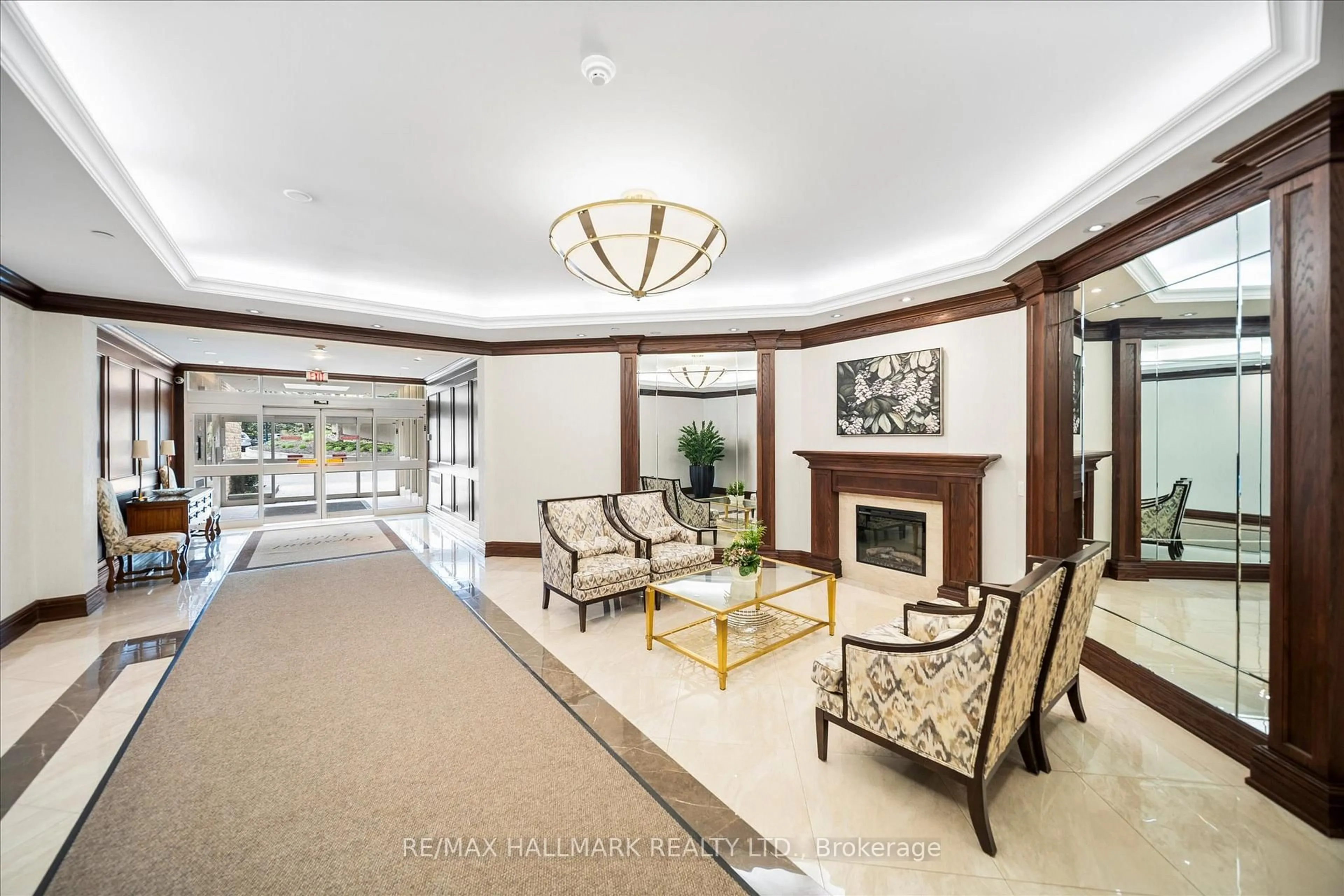 Lobby for 350 Mill Rd #611, Toronto Ontario M9C 5R7