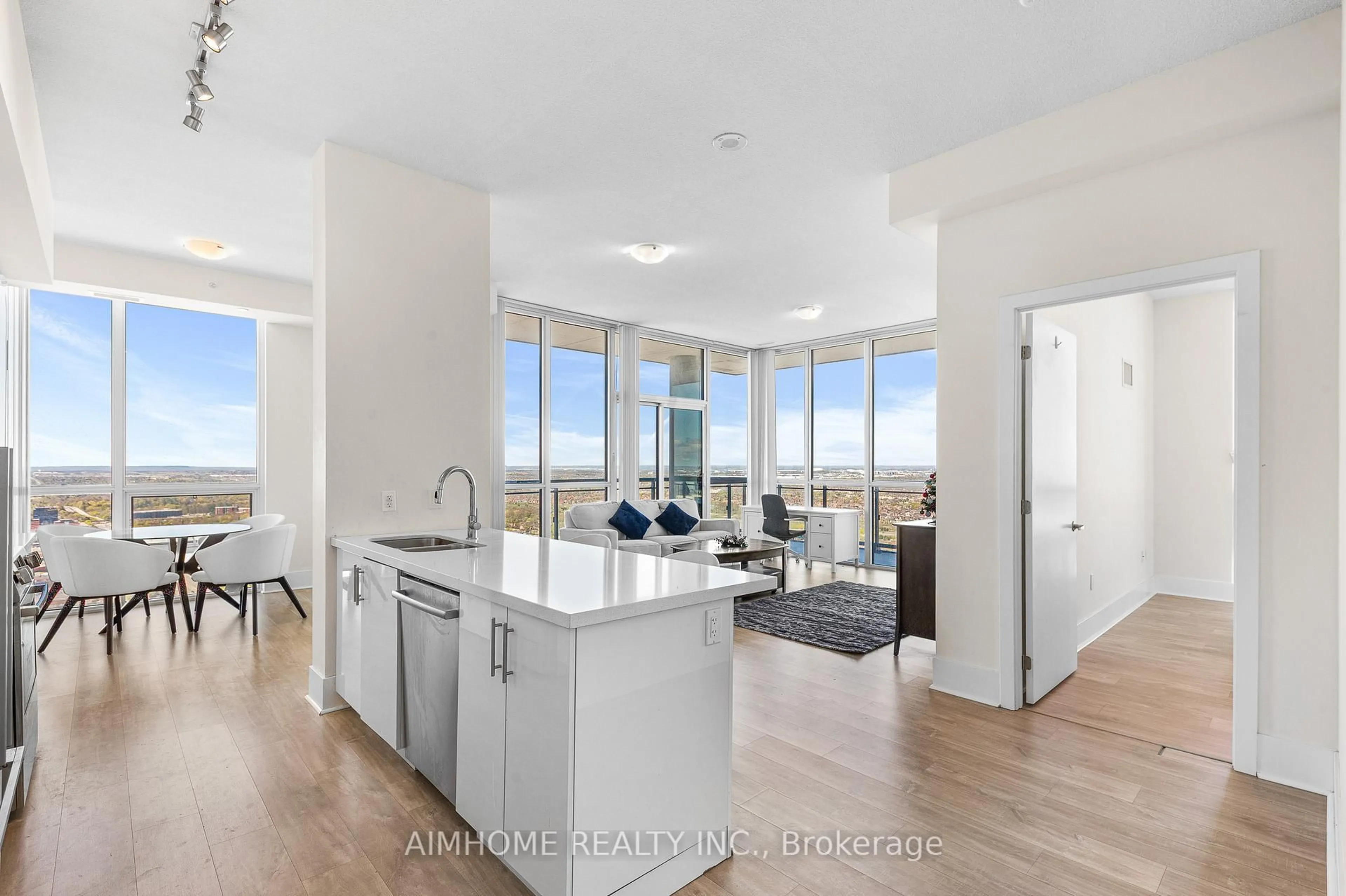 Open concept kitchen, unknown for 3975 Grand Park Dr #4604, Mississauga Ontario L5B 0K4