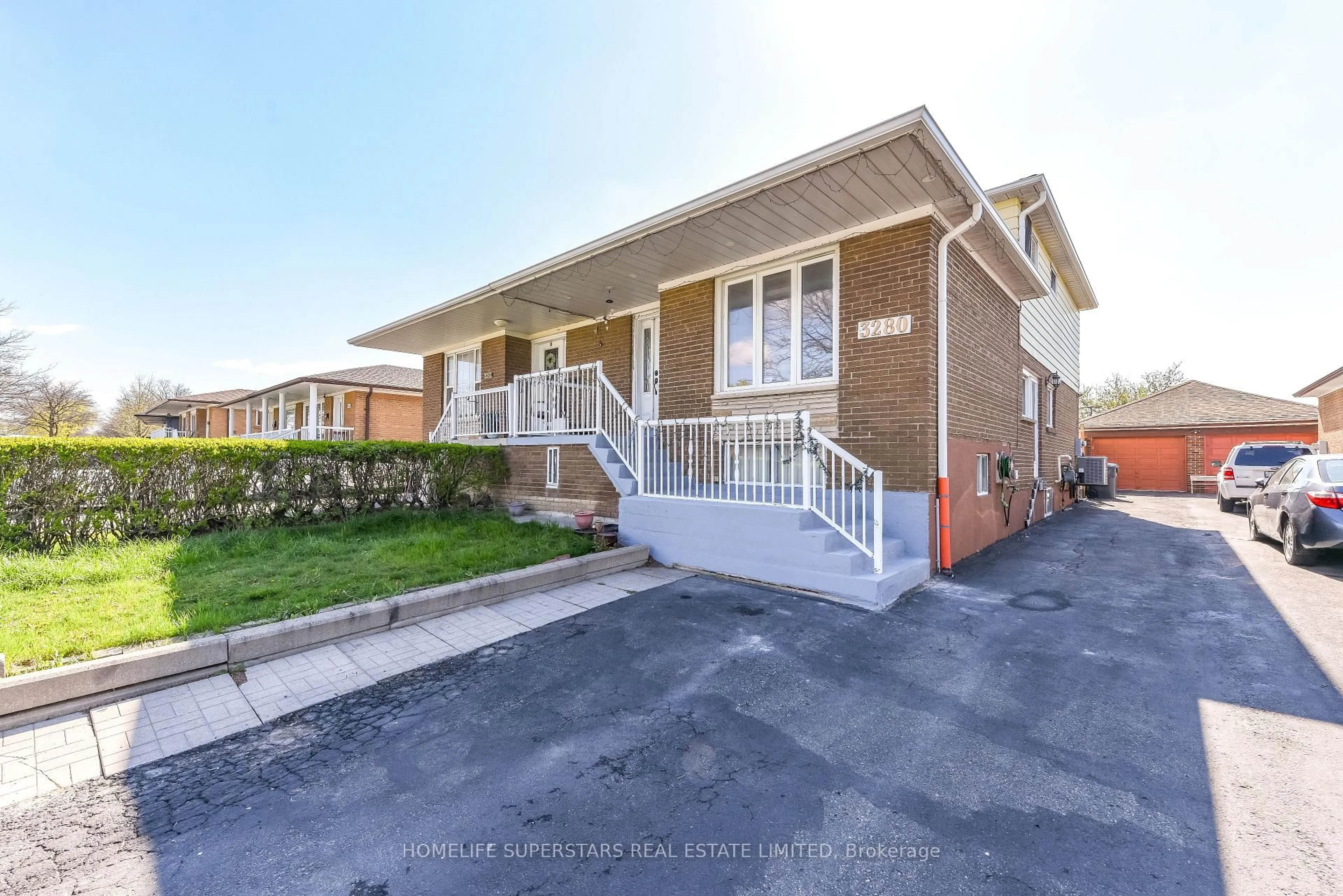 Home with brick exterior material, street for 3280 Clara Dr, Mississauga Ontario L4T 2C7