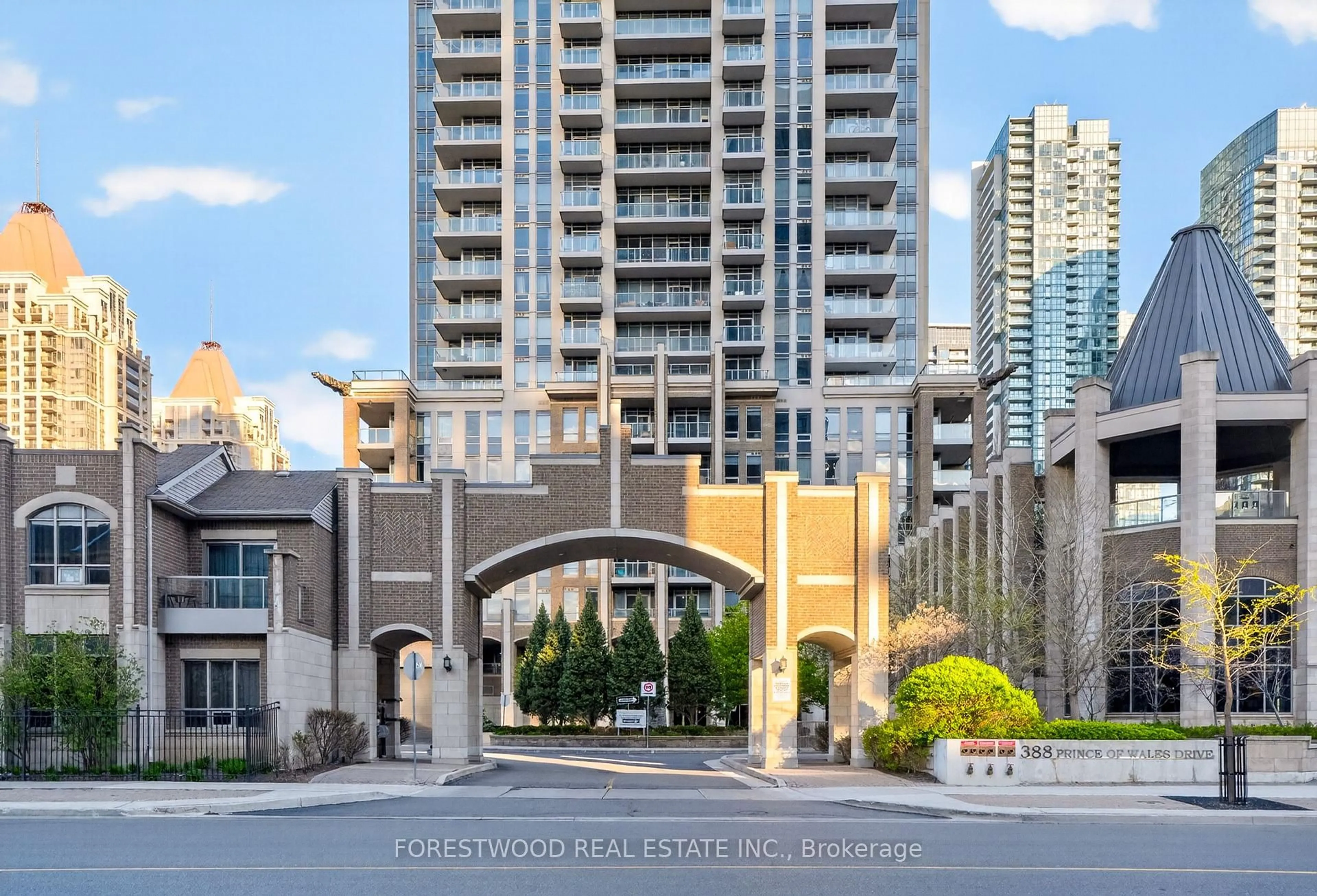 Indoor foyer for 388 Prince of wales Dr #3606, Mississauga Ontario L5B 0A1