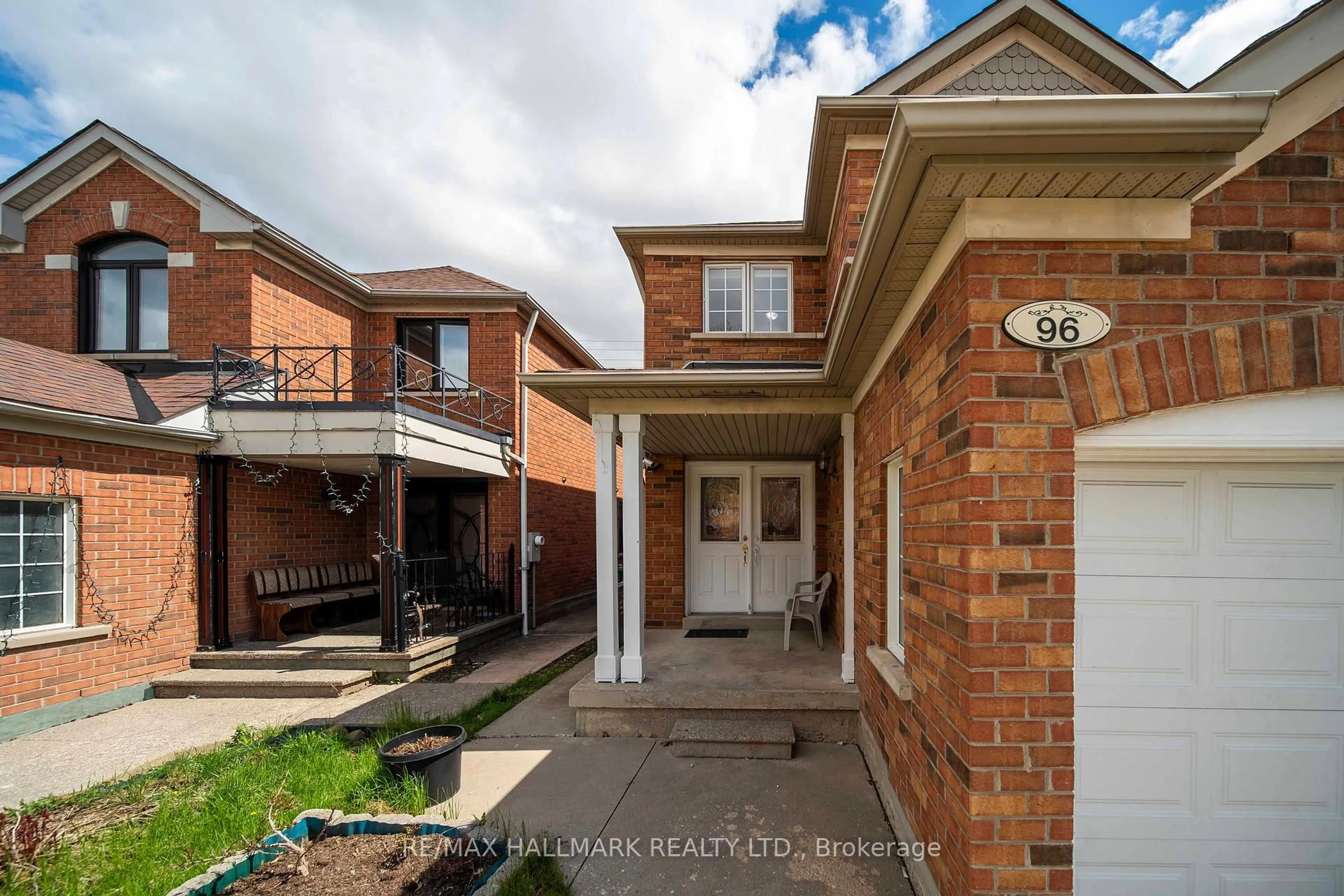 Home with brick exterior material, street for 96 Olympia Cres, Brampton Ontario L6X 4W3