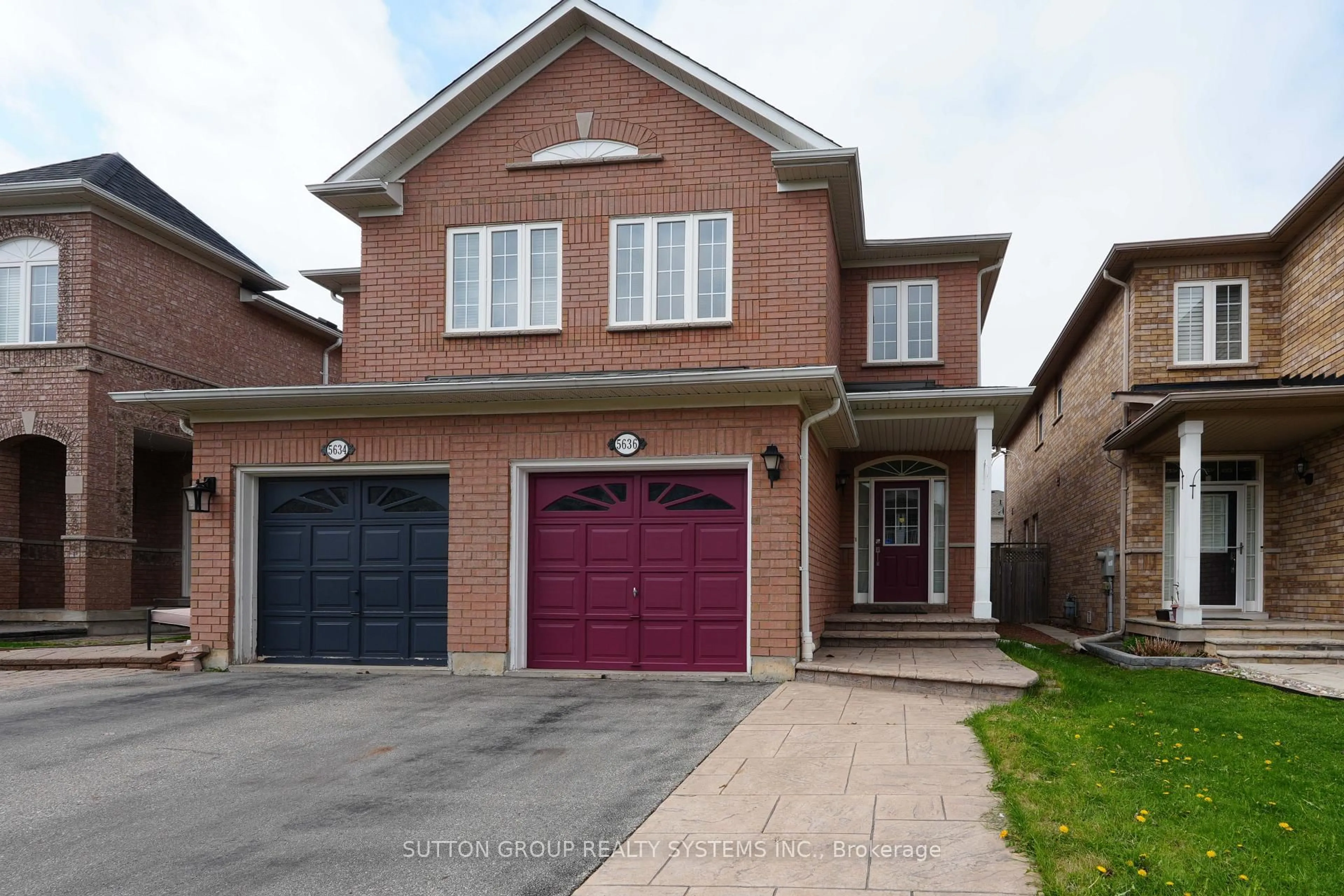 Home with brick exterior material, street for 5636 Raleigh St, Mississauga Ontario L5M 7E4