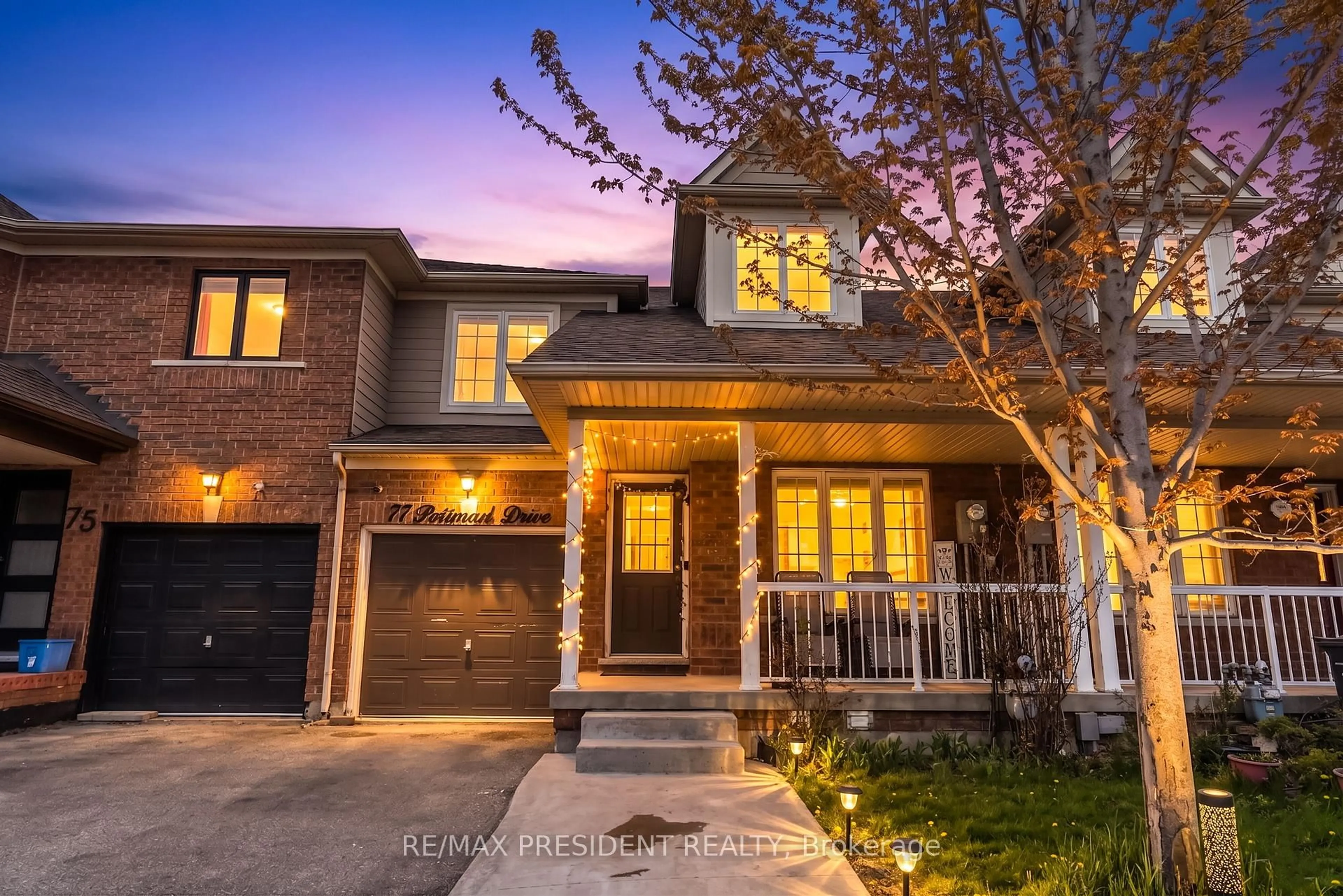 Home with brick exterior material, street for 77 Tideland Dr, Brampton Ontario L7A 2V8