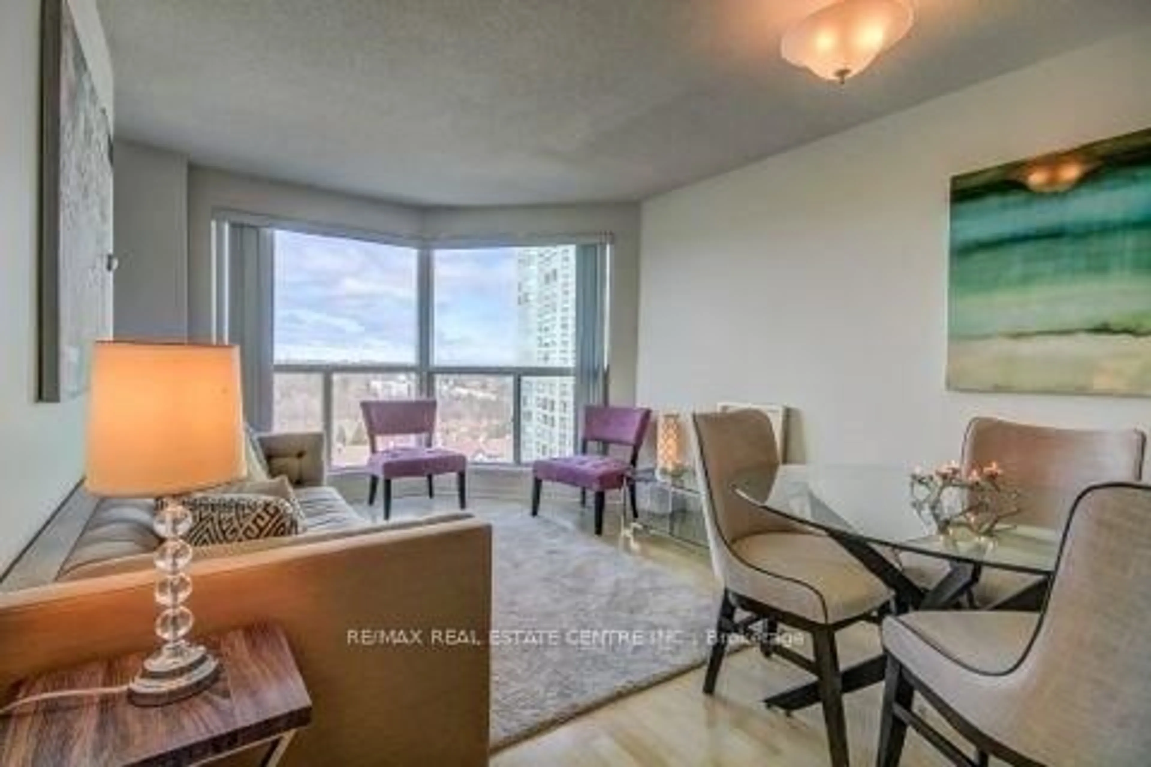 Living room with furniture, unknown for 2177 Burnhamthorpe Rd #1007, Mississauga Ontario L5L 5P9