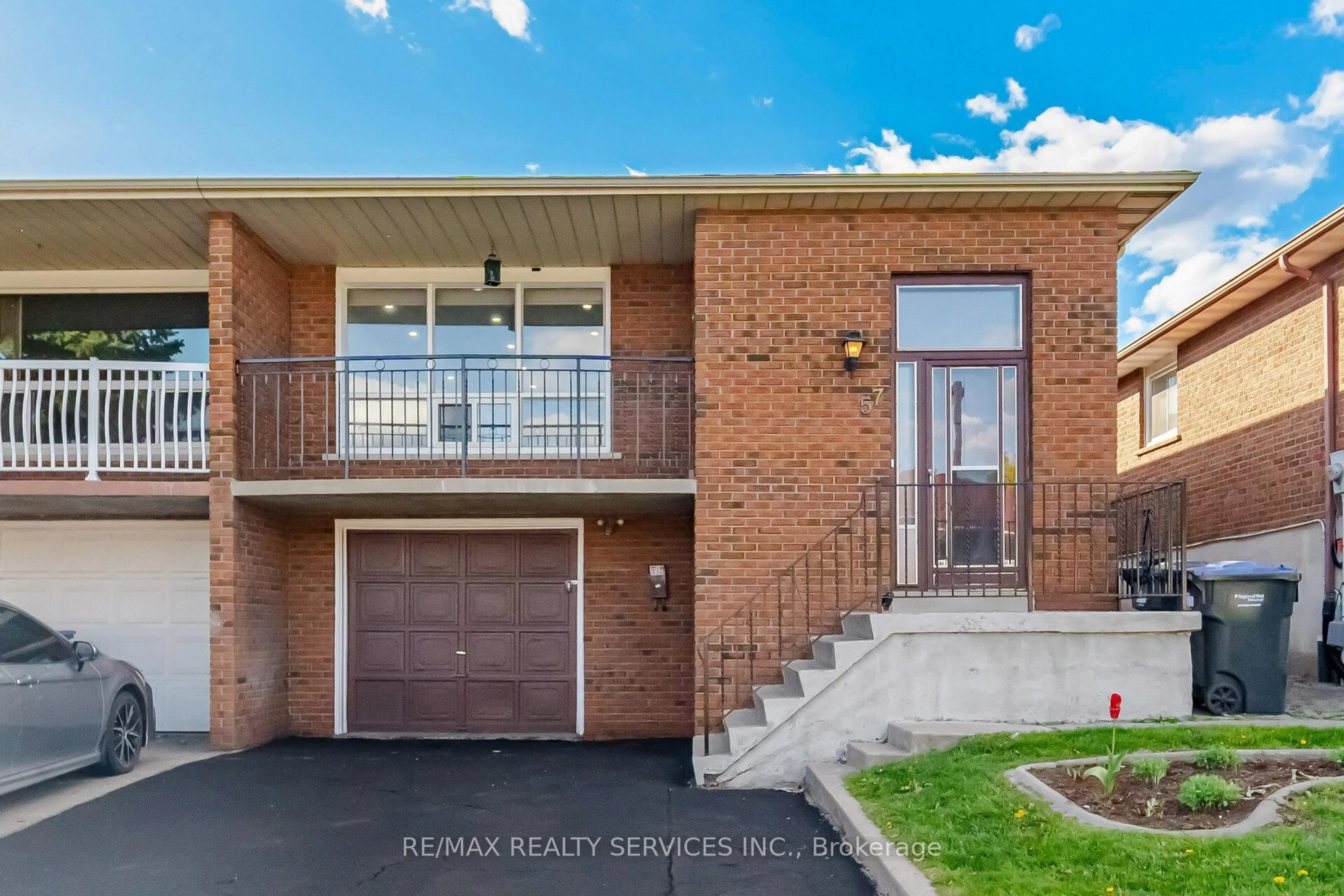 Home with brick exterior material, street for 57 Jellicoe Cres, Brampton Ontario L6S 3H7