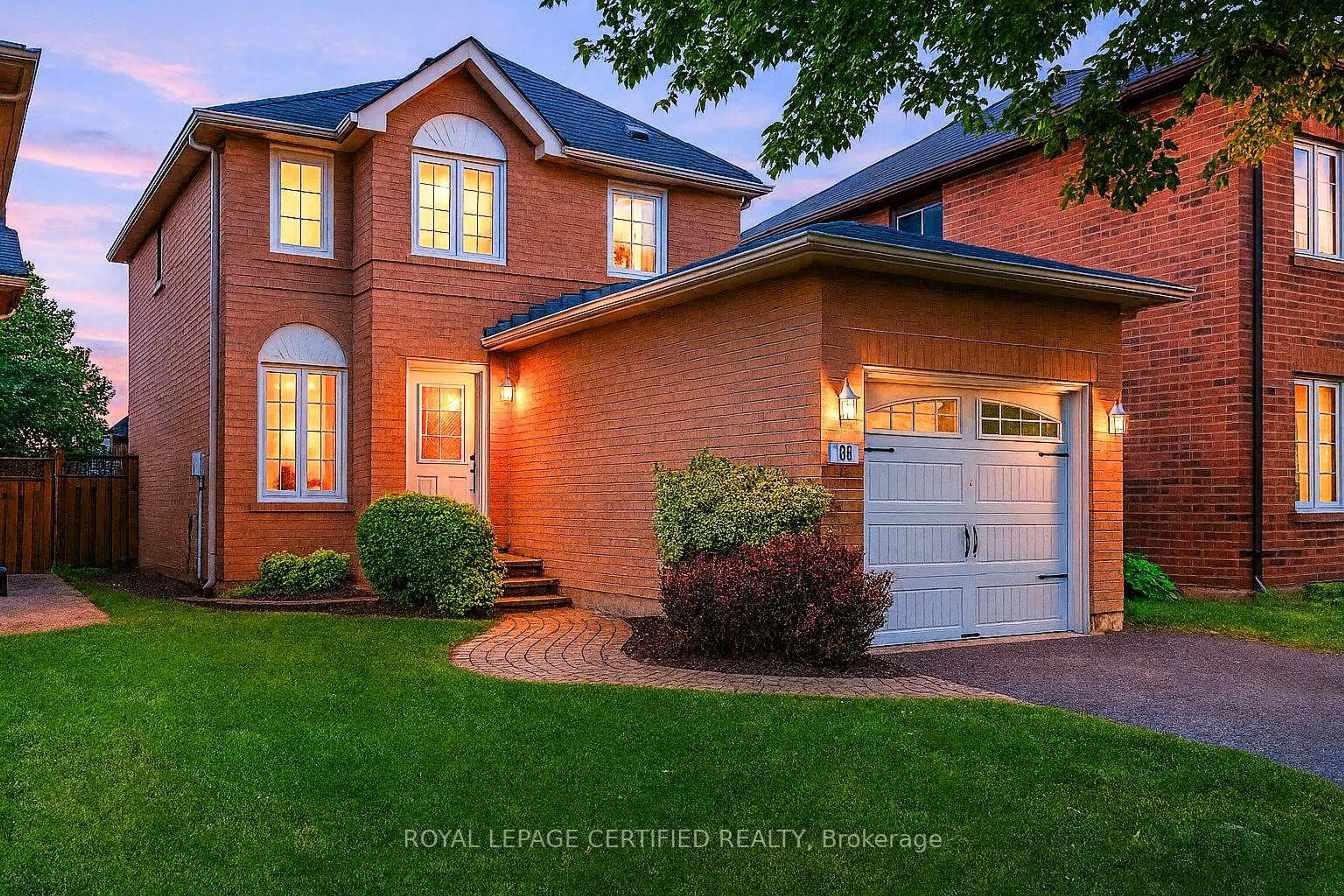 Home with brick exterior material, street for 38 Banner Rd, Brampton Ontario L6X 4K8