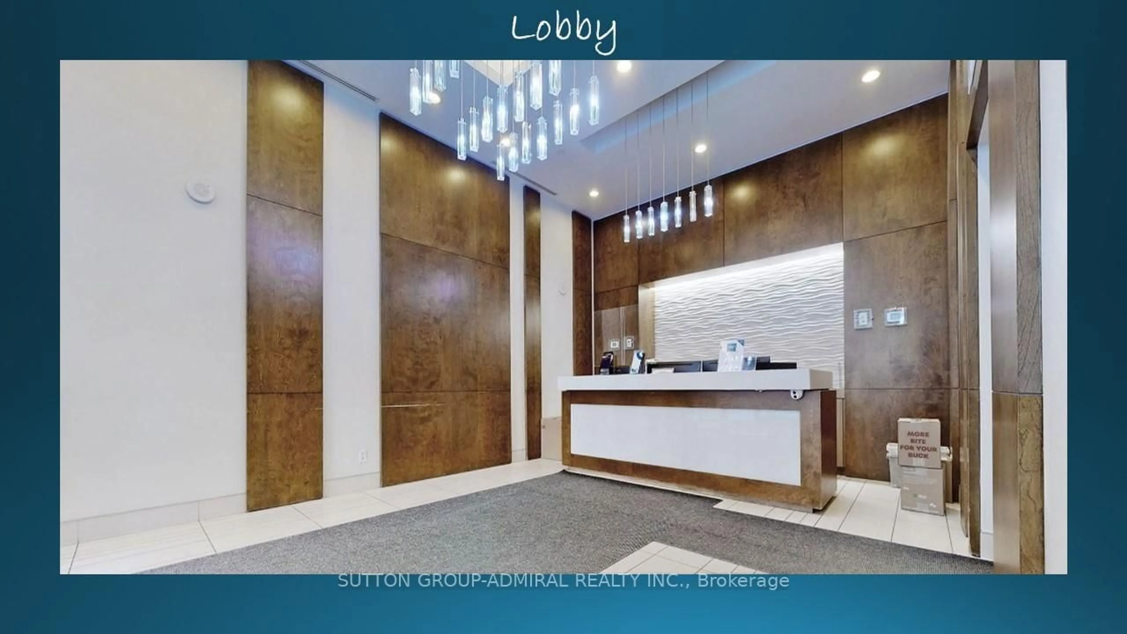Lobby for 2212 Lake Shore Blvd #1803, Toronto Ontario M8V 0C2