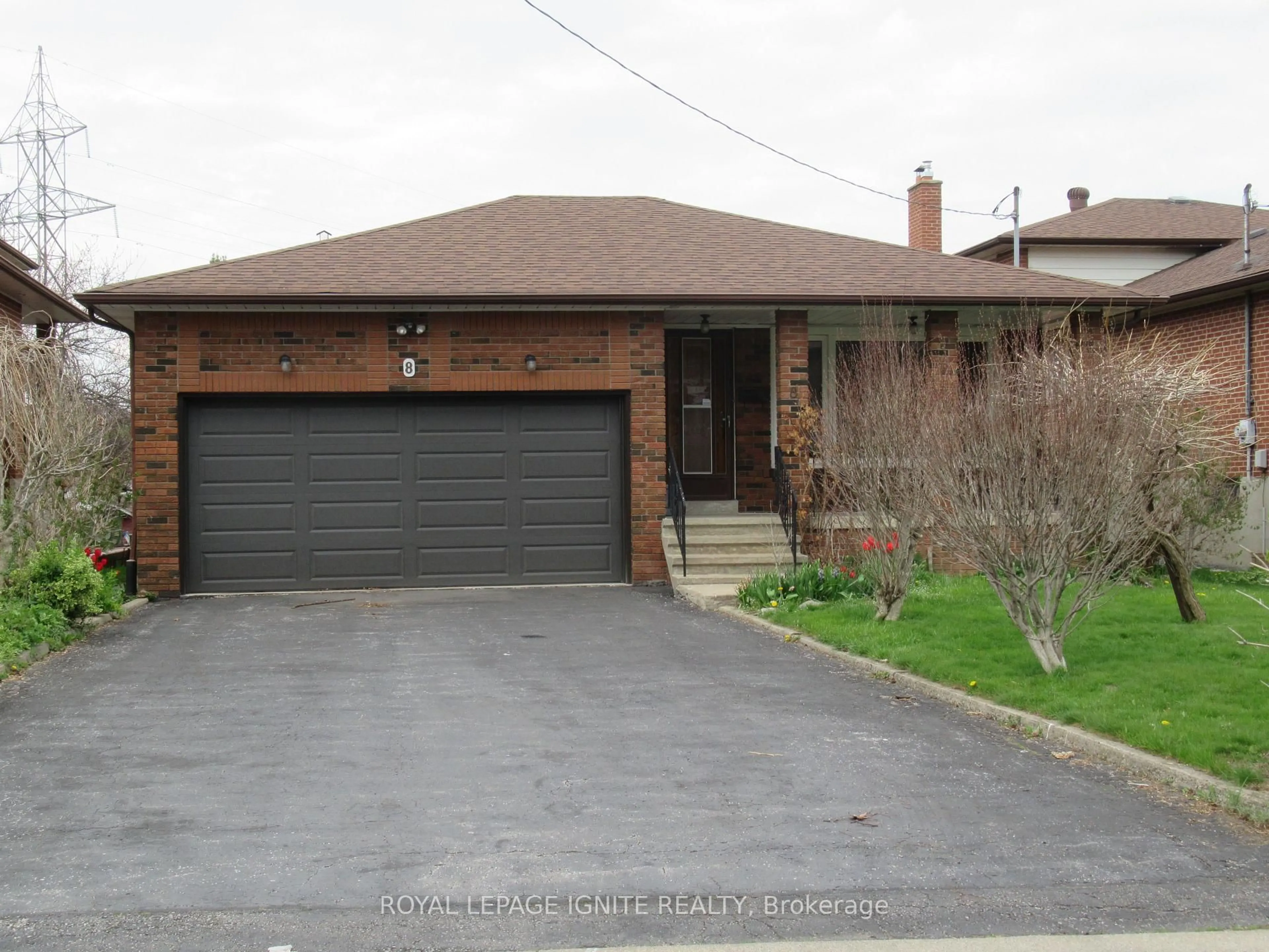 Home with brick exterior material, street for 8 Newlove Crt, Toronto Ontario M9W 5X5