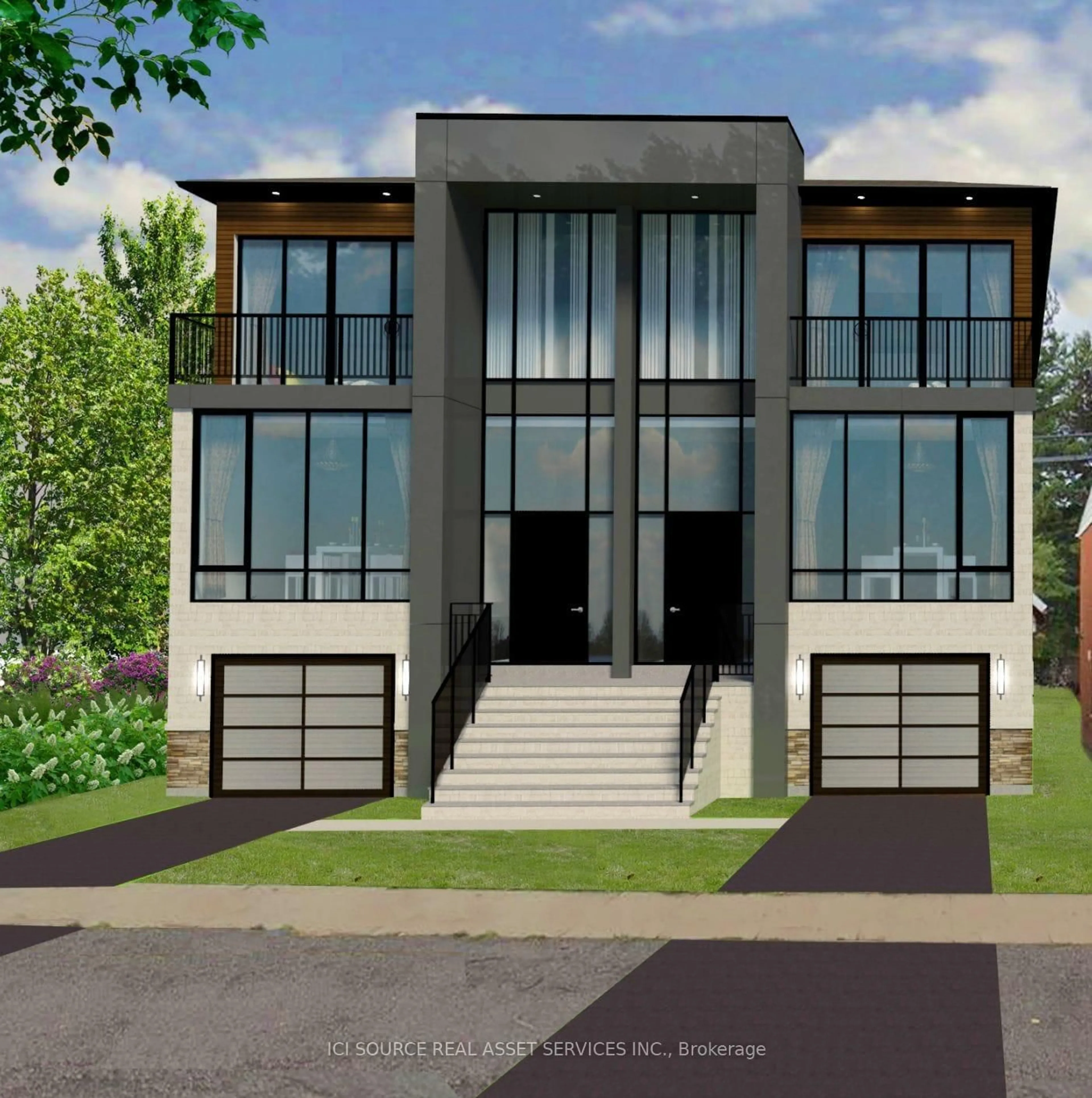 Home with brick exterior material, unknown for 8/10 Mississauga Rd, Mississauga Ontario L5H 2H4