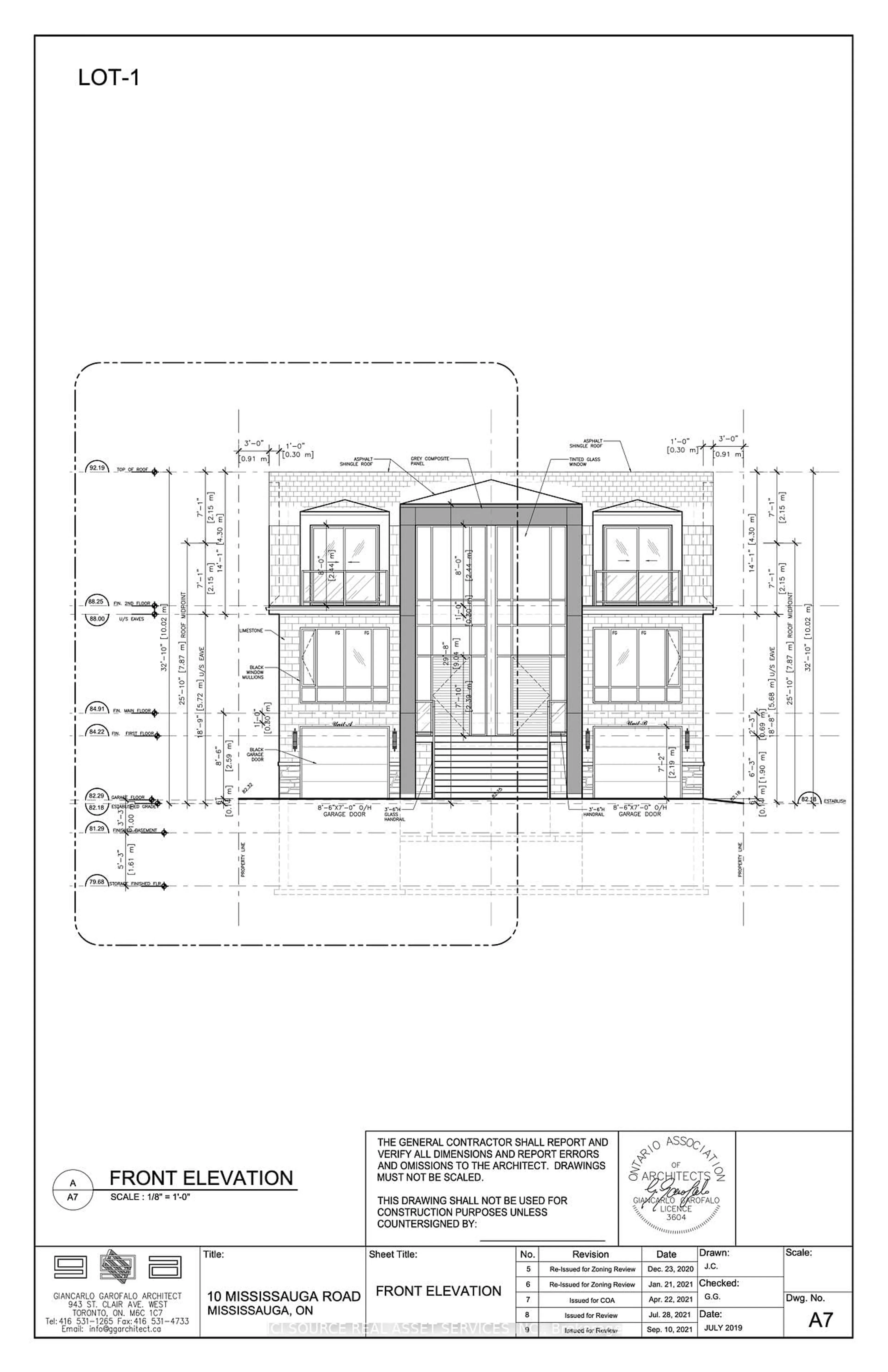 Floor plan for 8/10 Mississauga Rd, Mississauga Ontario L5H 2H4