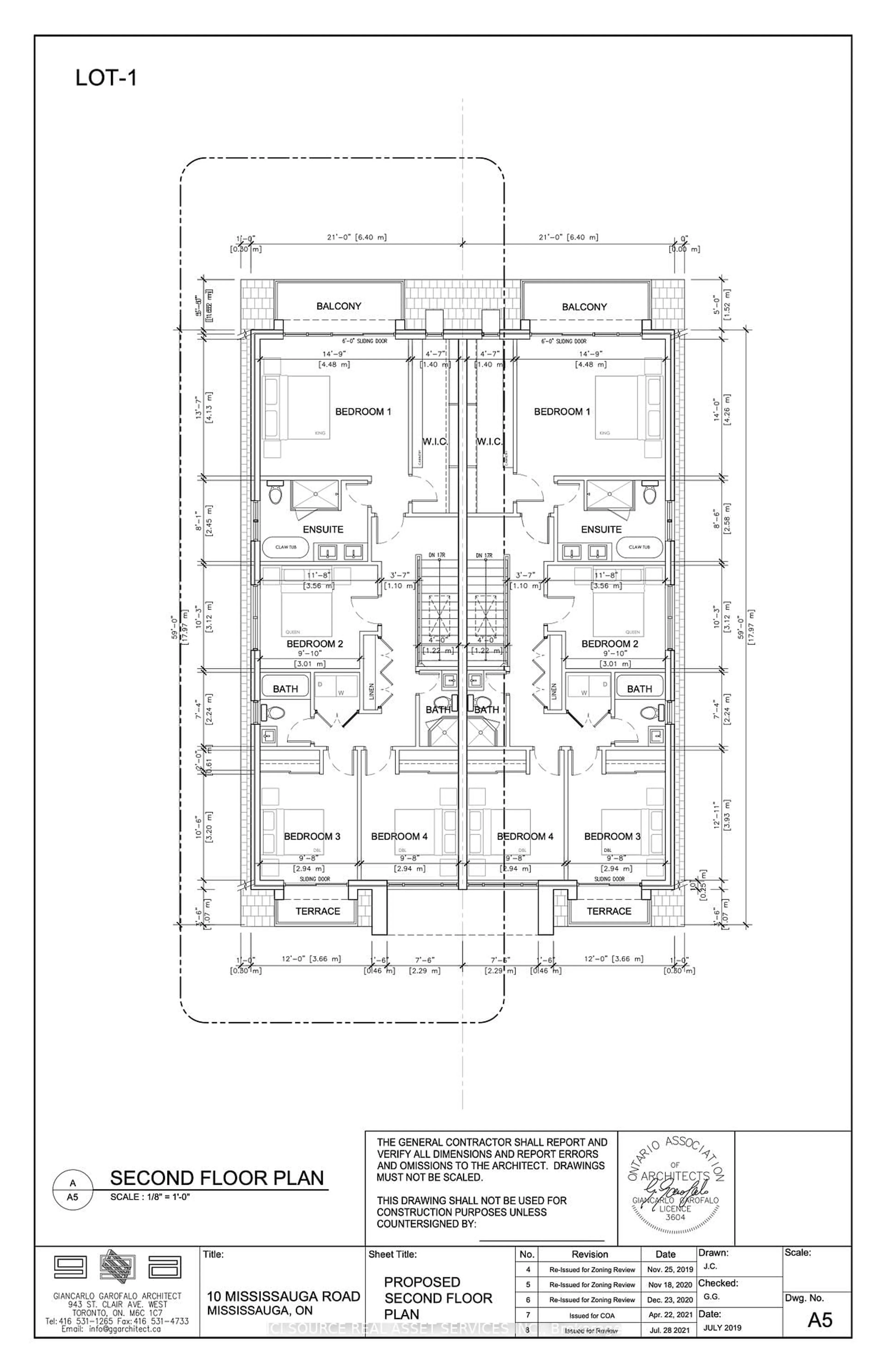 Floor plan for 8/10 Mississauga Rd, Mississauga Ontario L5H 2H4
