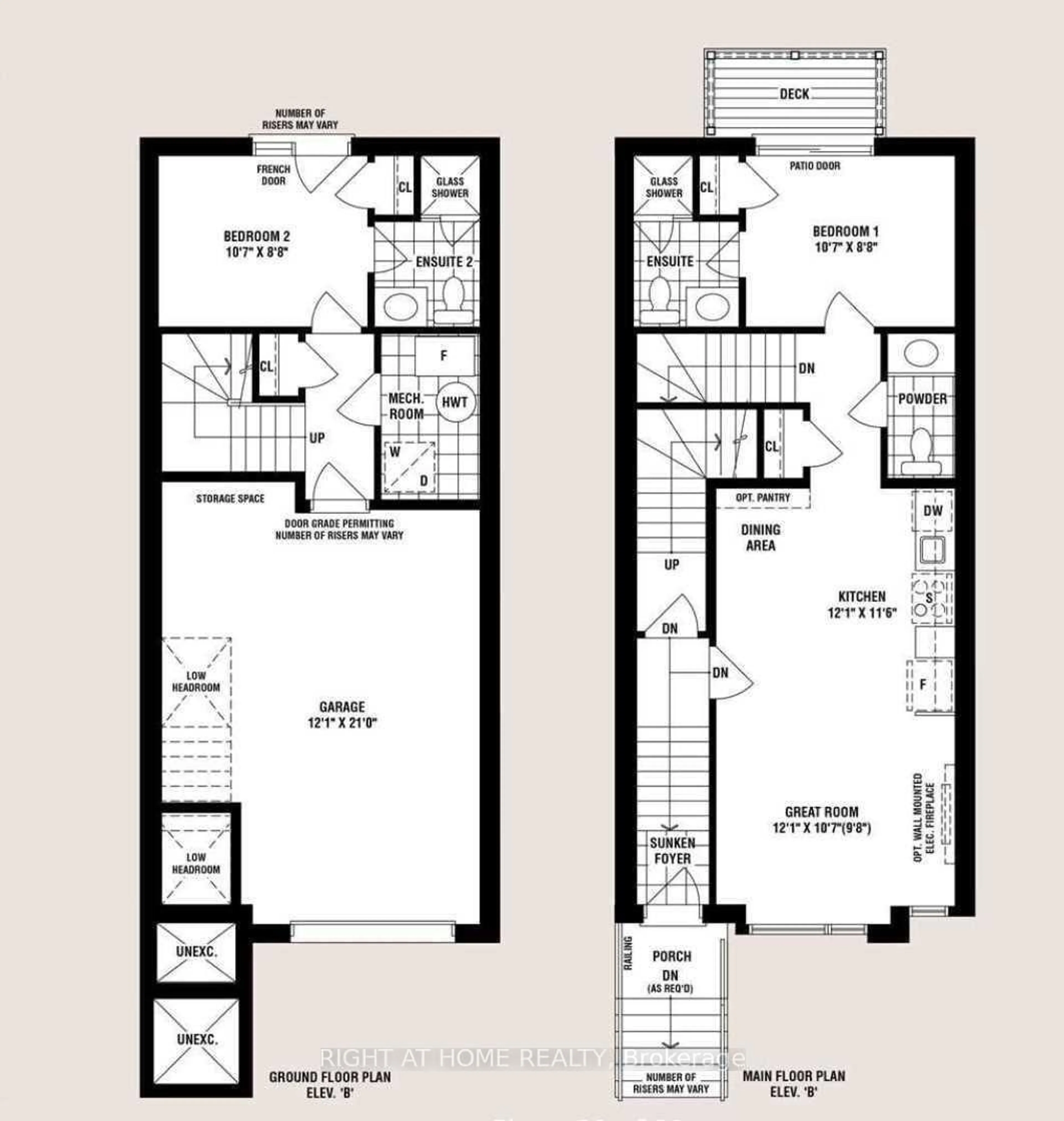 Floor plan for 8 Creekbank Rd, Toronto Ontario M6L 0A4