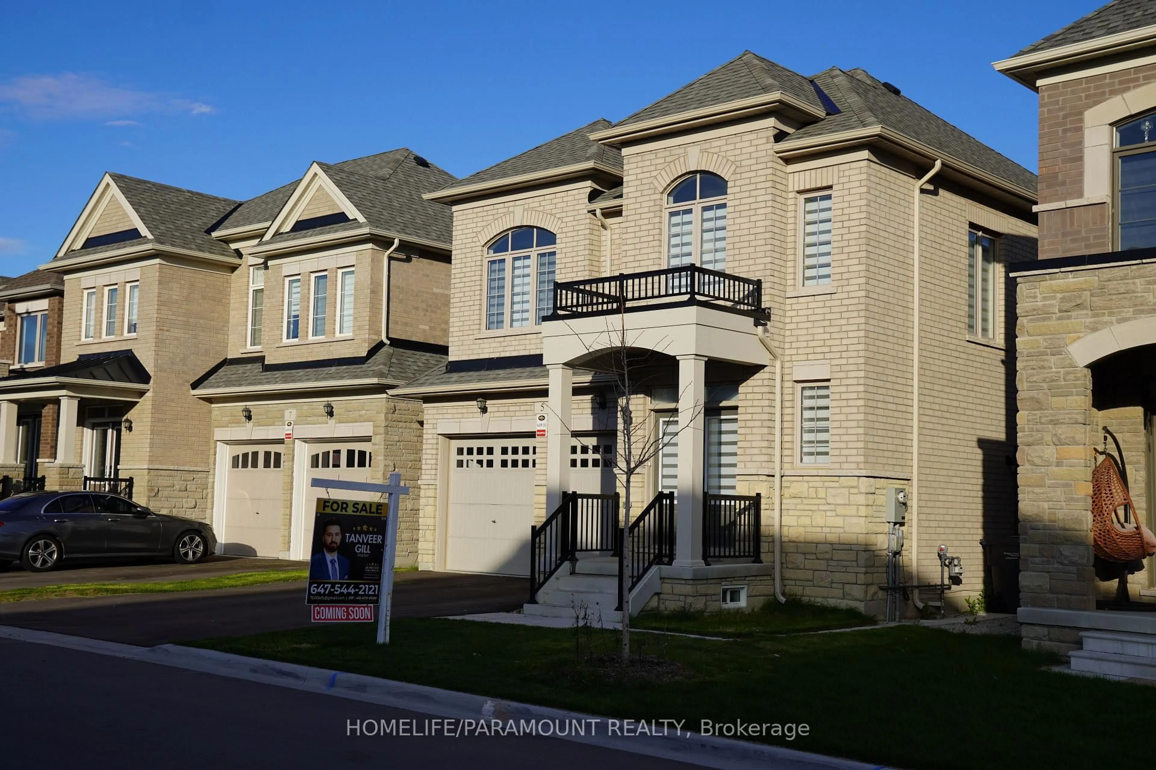 Home with brick exterior material, street for 5 Dolomite Dr, Brampton Ontario L6P 4R8