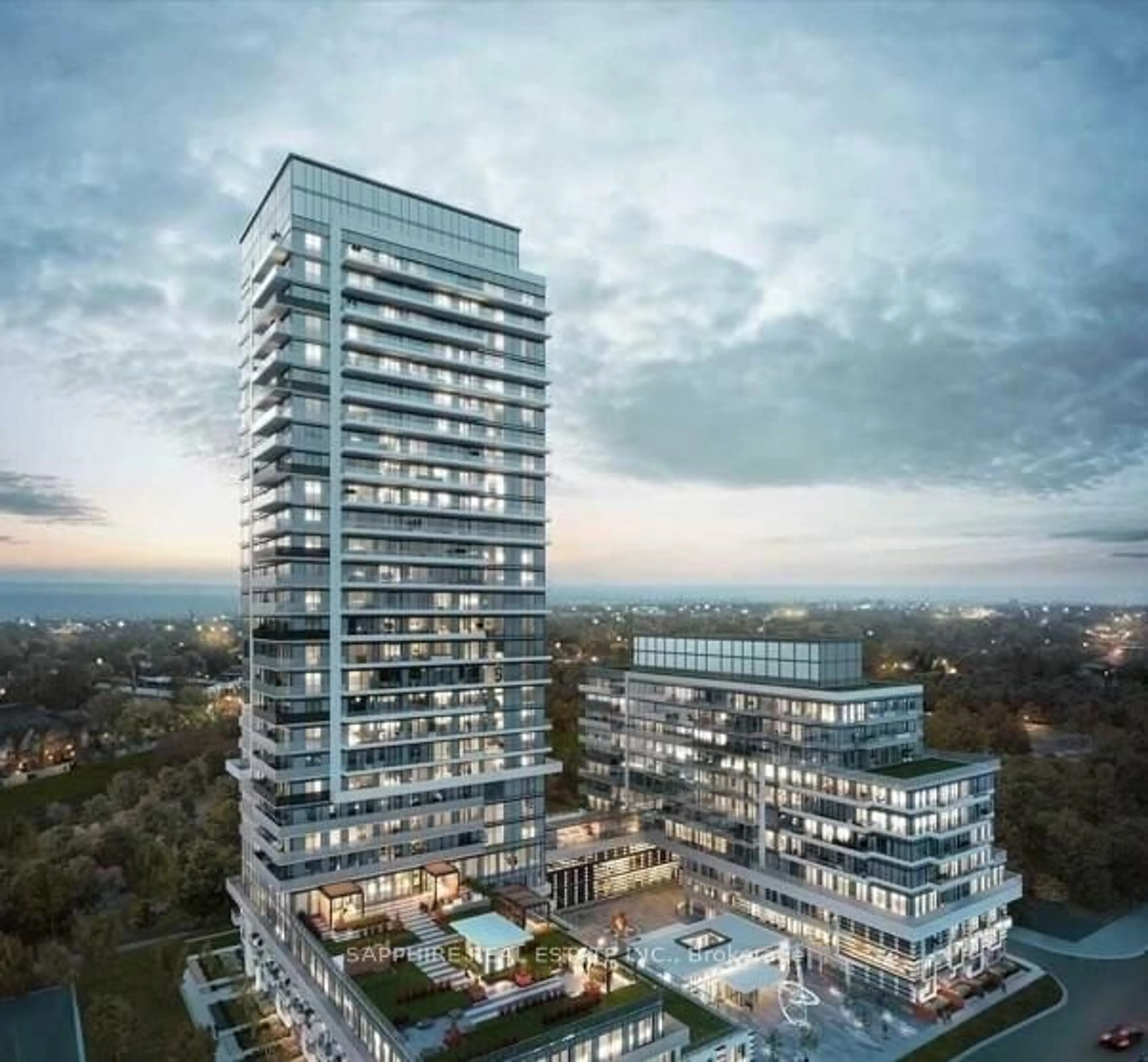 Indoor foyer for 251 Manitoba St #2809, Toronto Ontario M8Y 0C7