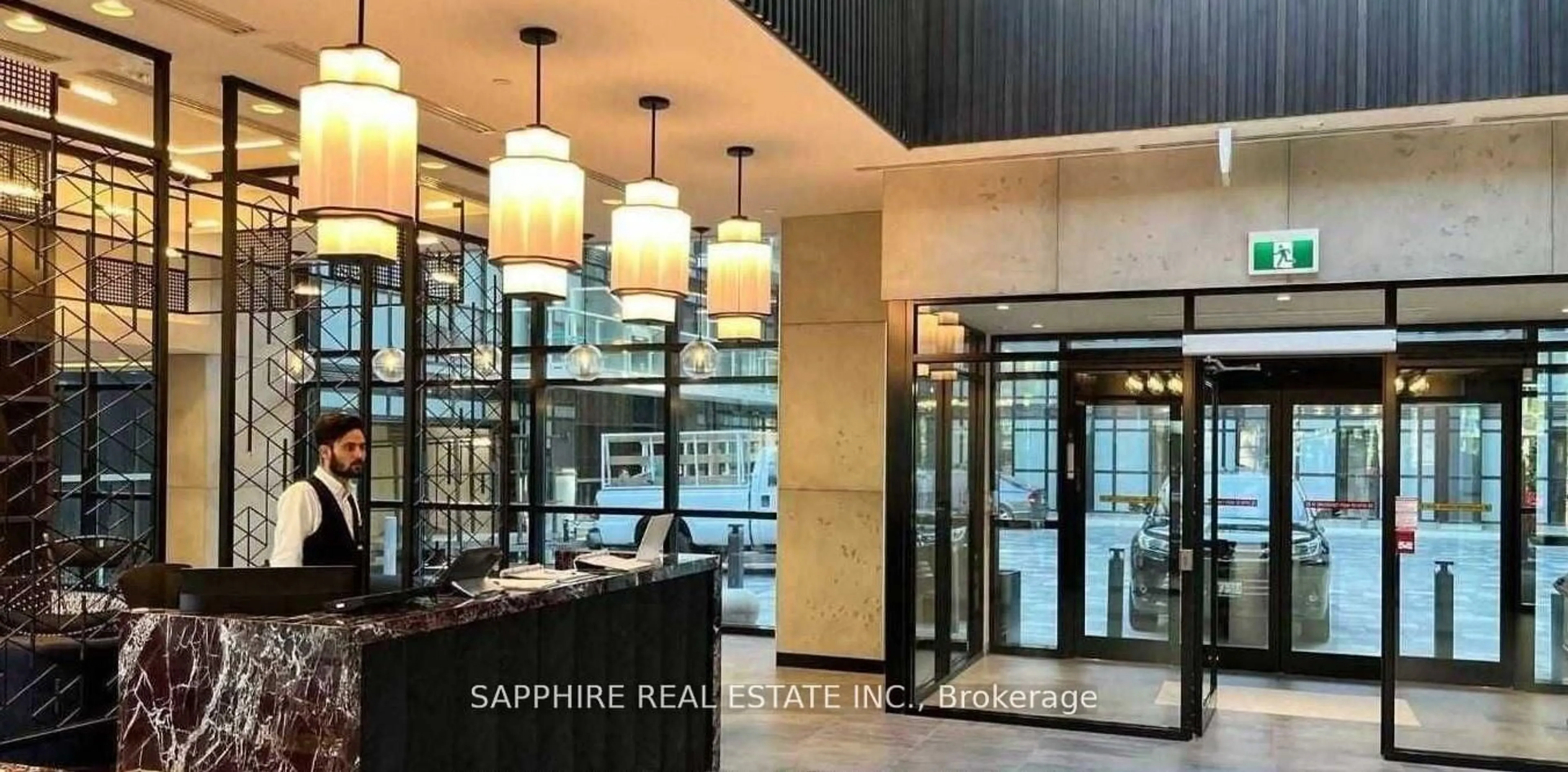 Indoor foyer for 251 Manitoba St #2809, Toronto Ontario M8Y 0C7