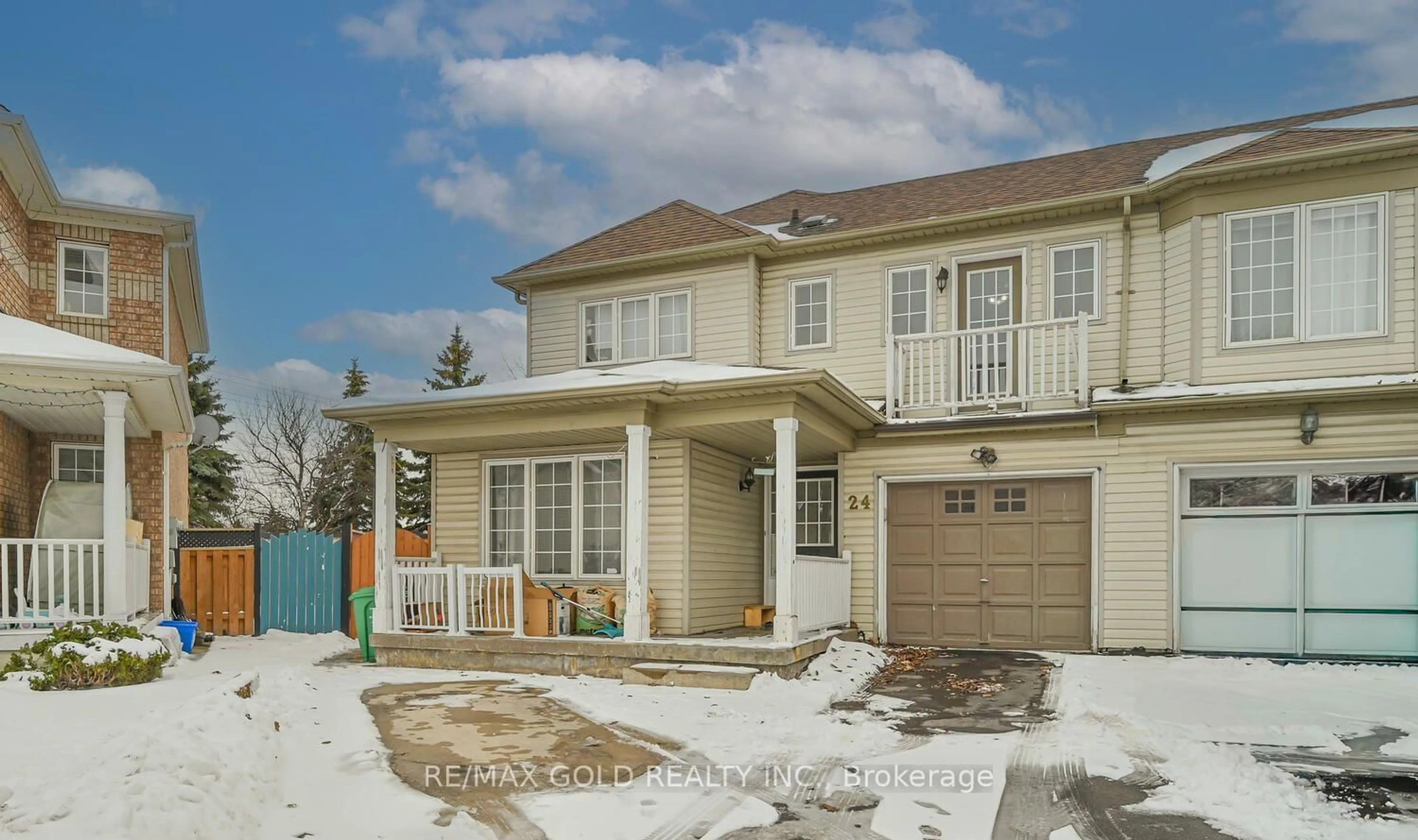 Home with brick exterior material, street for 24 Seaside Circ, Brampton Ontario L6R 2G7