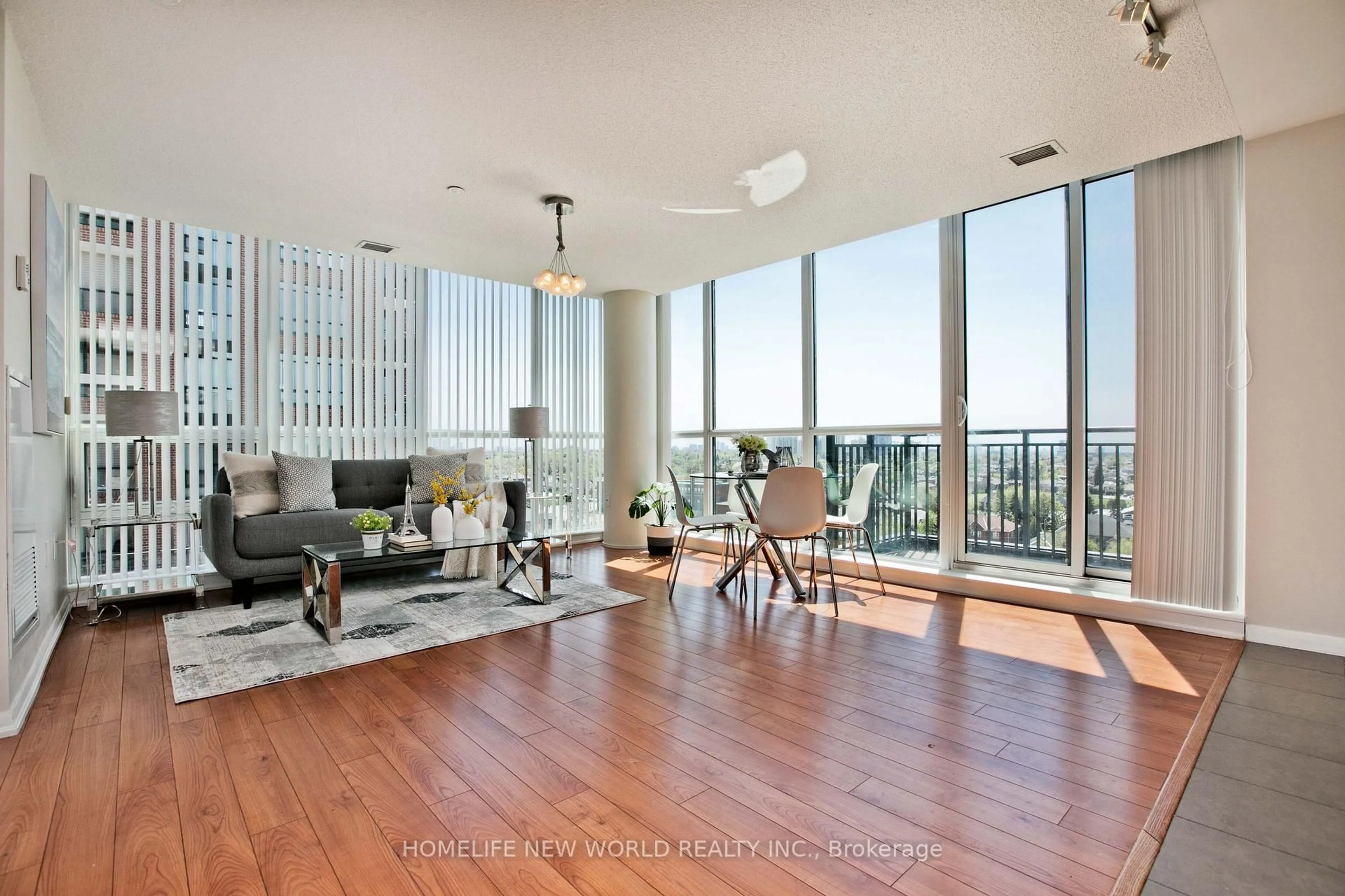 Living room with furniture, unknown for 830 Lawrence Ave #836, Toronto Ontario M6A 1C3