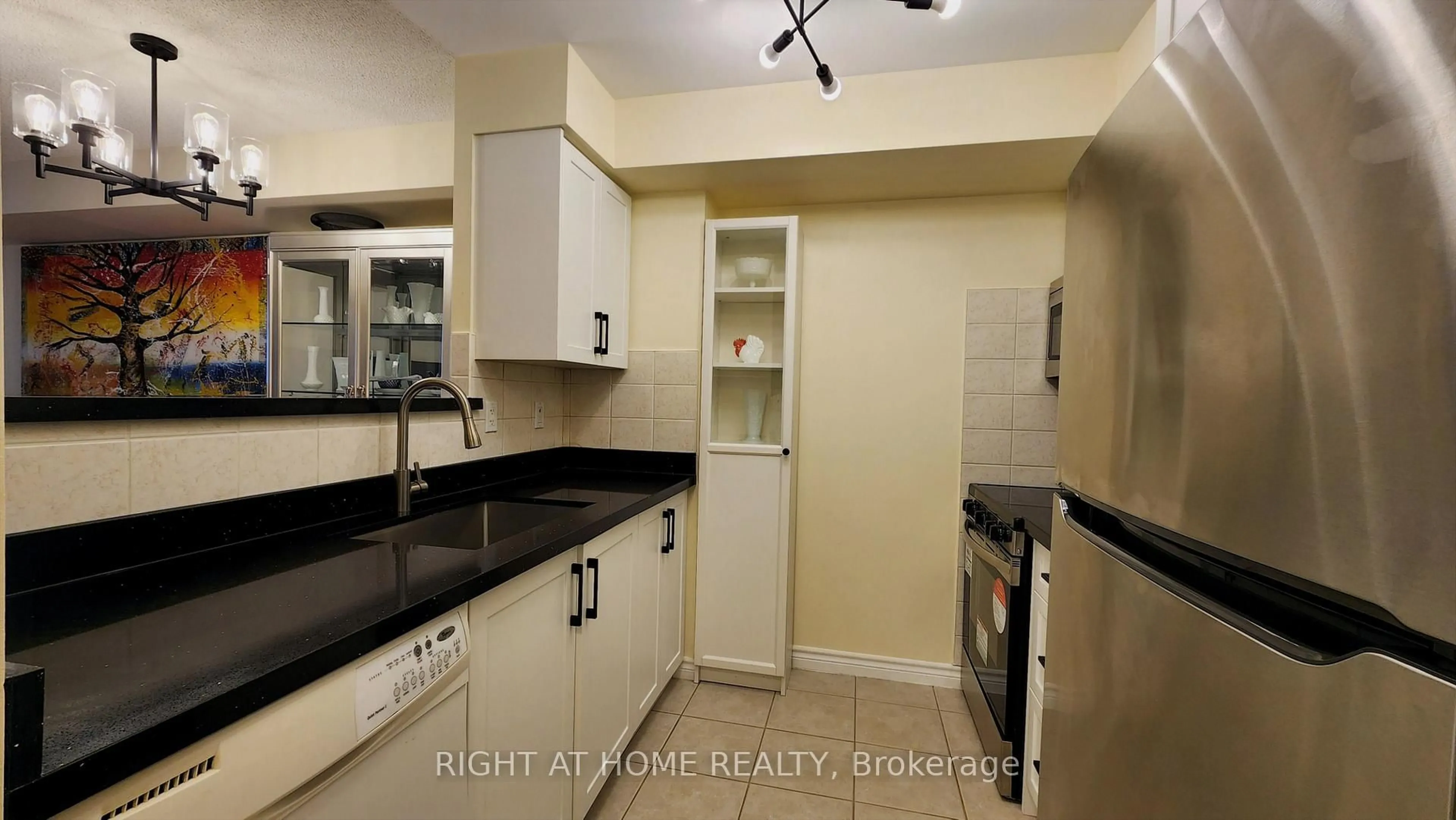 Standard kitchen, ceramic/tile floor for 700 Humberwood Blvd #2422, Toronto Ontario M9W 7J4