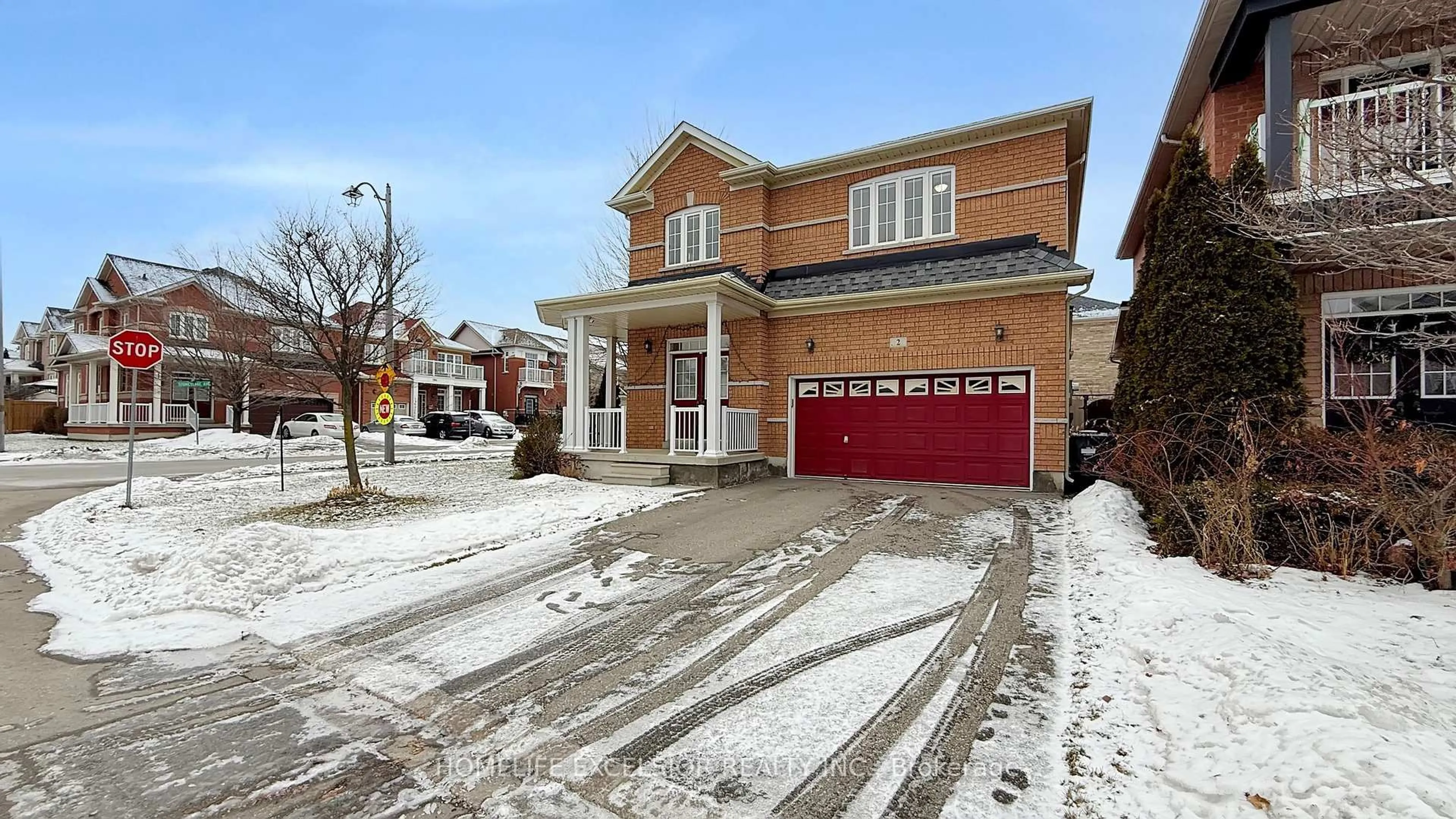 Home with brick exterior material, street for 2 Wellsprings Dr, Brampton Ontario L6V 4S5