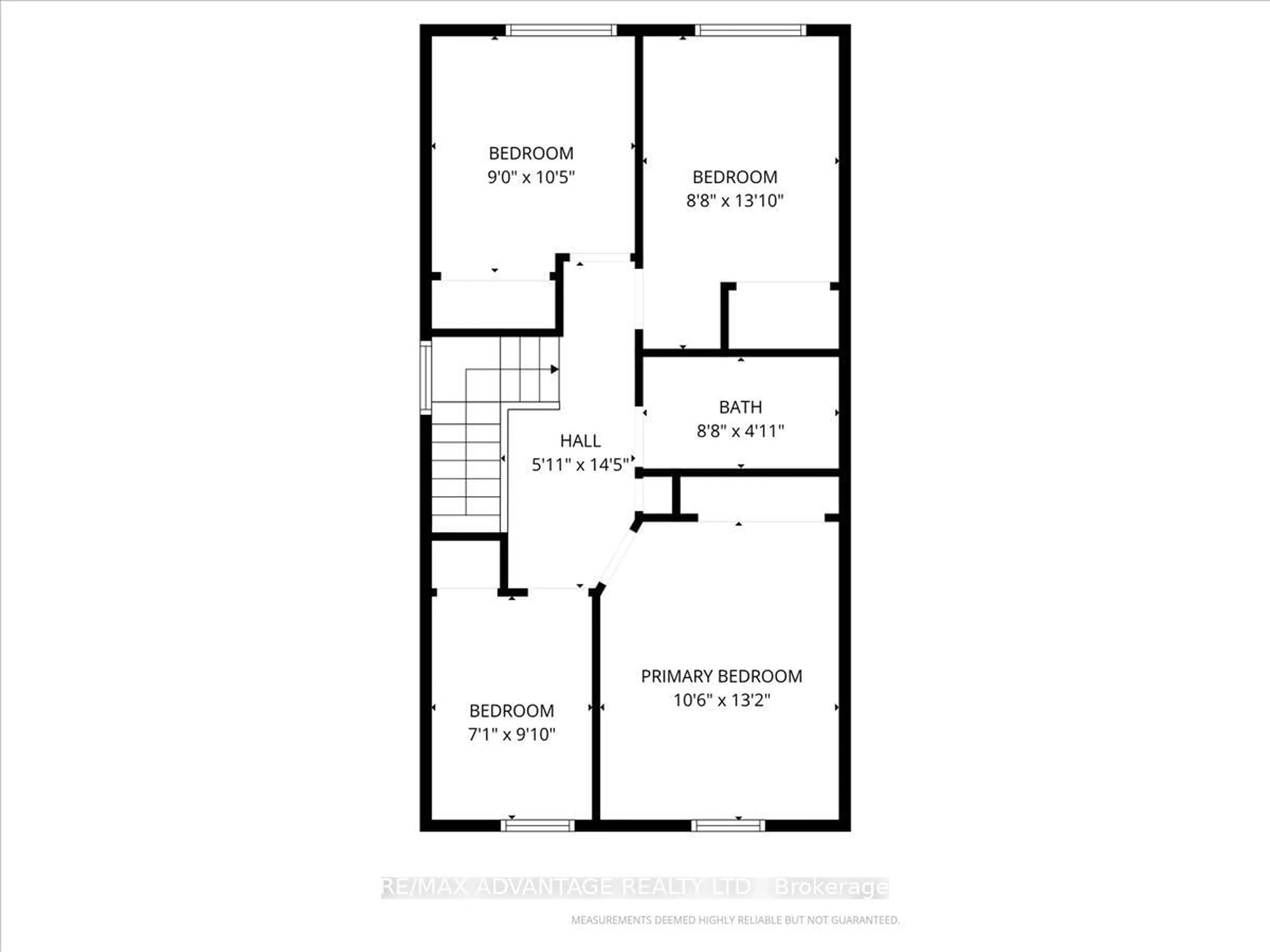 Floor plan for 3218 Mainsail Cres, Mississauga Ontario L5L 1H2