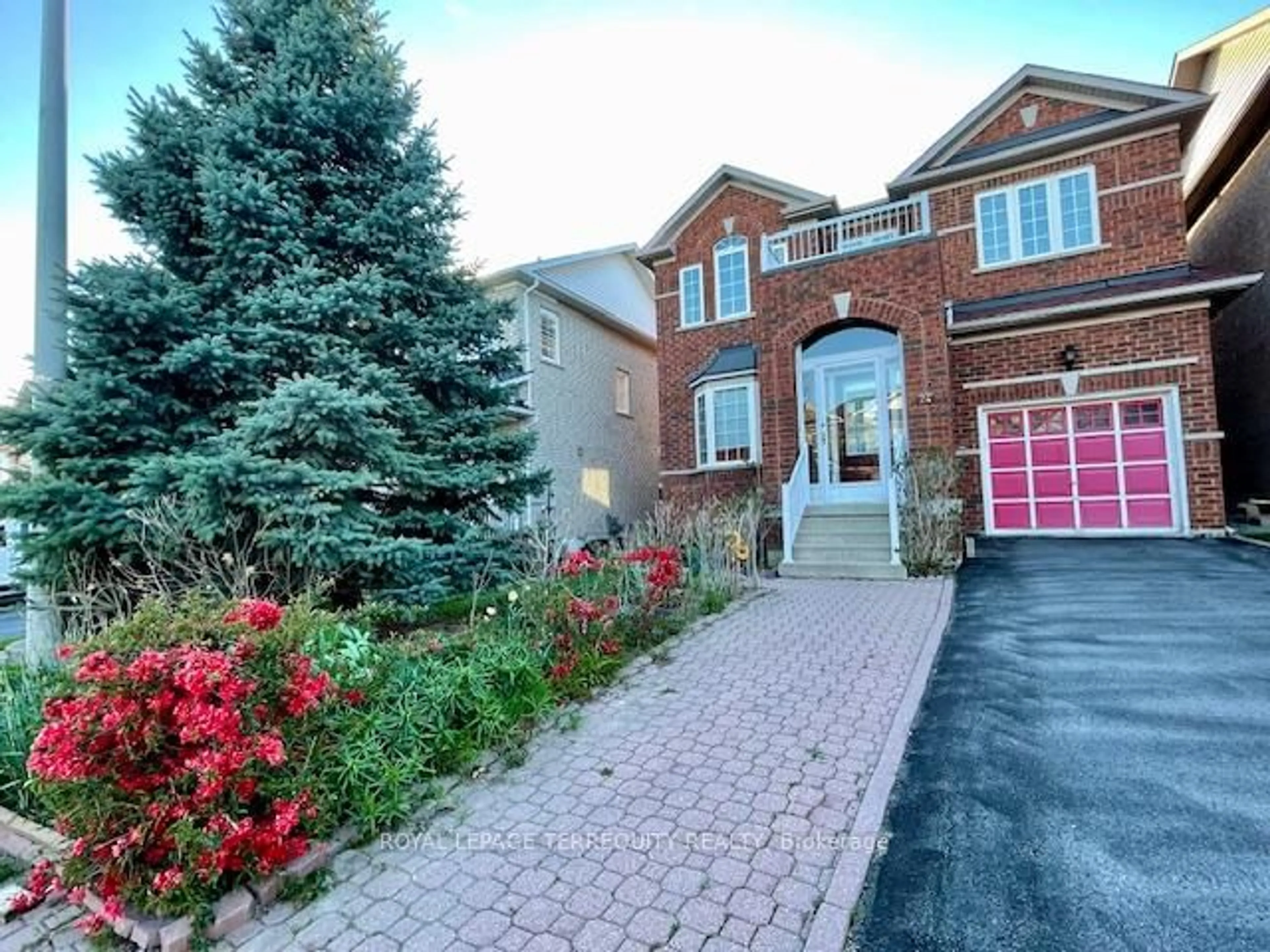 Home with brick exterior material, street for 24 Pergola Way, Brampton Ontario L6Y 5M6