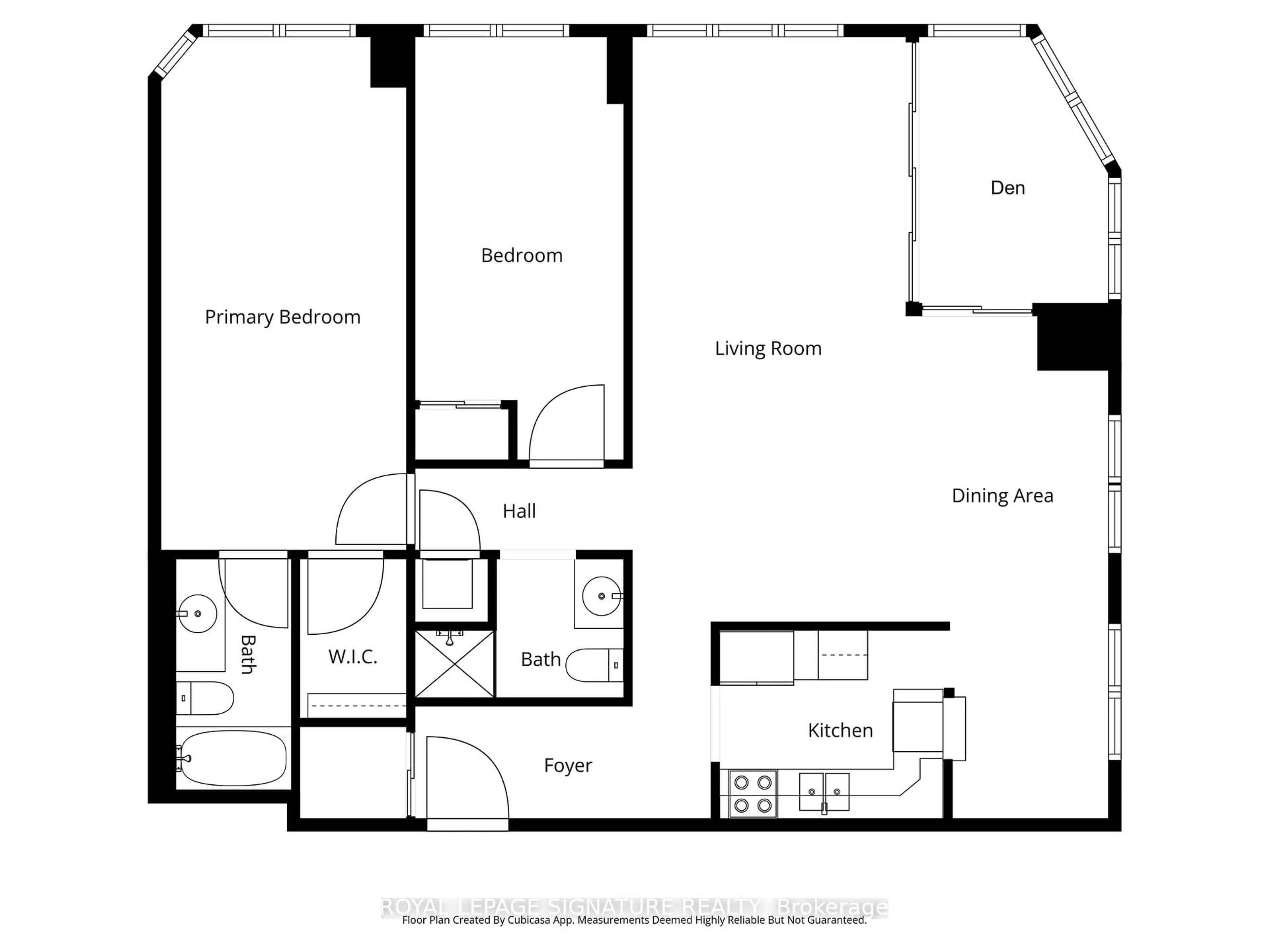 Floor plan for 600 Rexdale Blvd #403, Toronto Ontario M9W 6T4