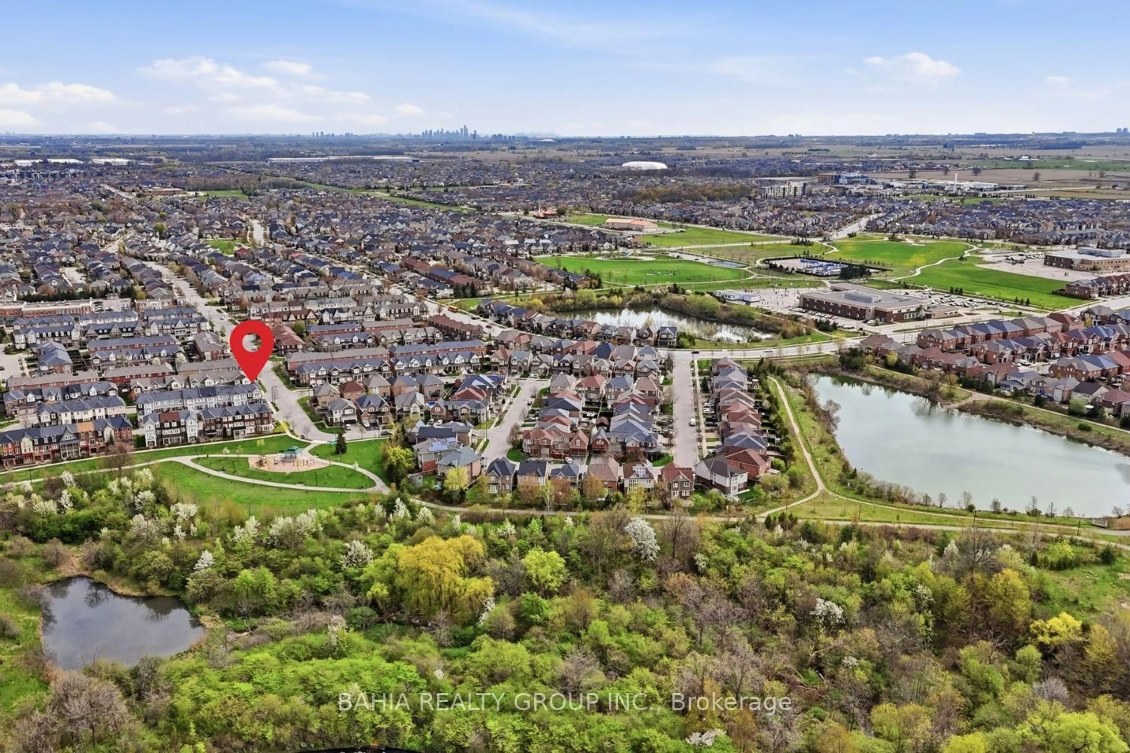 A pic from outside/outdoor area/front of a property/back of a property/a pic from drone, water/lake/river/ocean view for 638 Gervais Terr, Milton Ontario L9T 7R7
