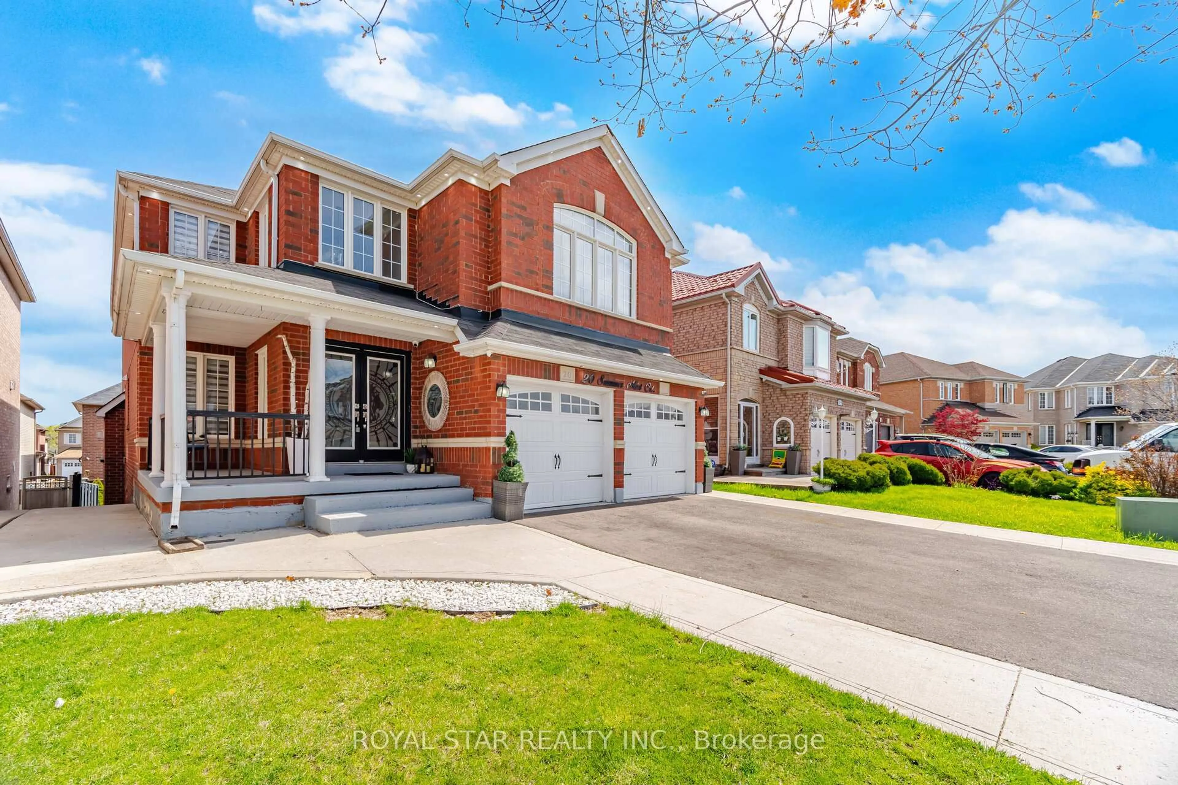 Home with brick exterior material, street for 20 Summer Mist Crt, Brampton Ontario L6R 2Z1