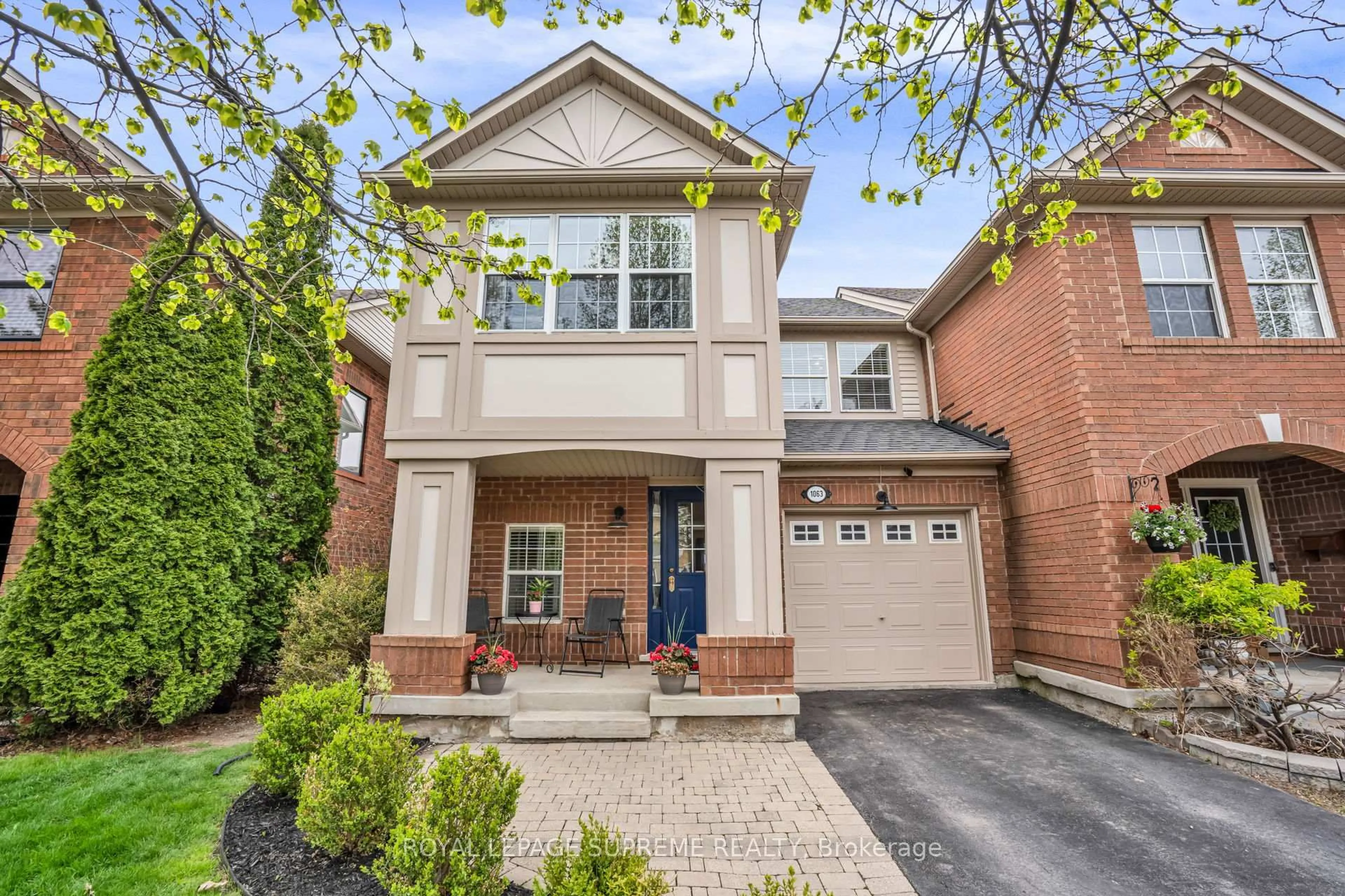 Home with brick exterior material, street for 1063 Barclay Circ, Milton Ontario L9T 5W3