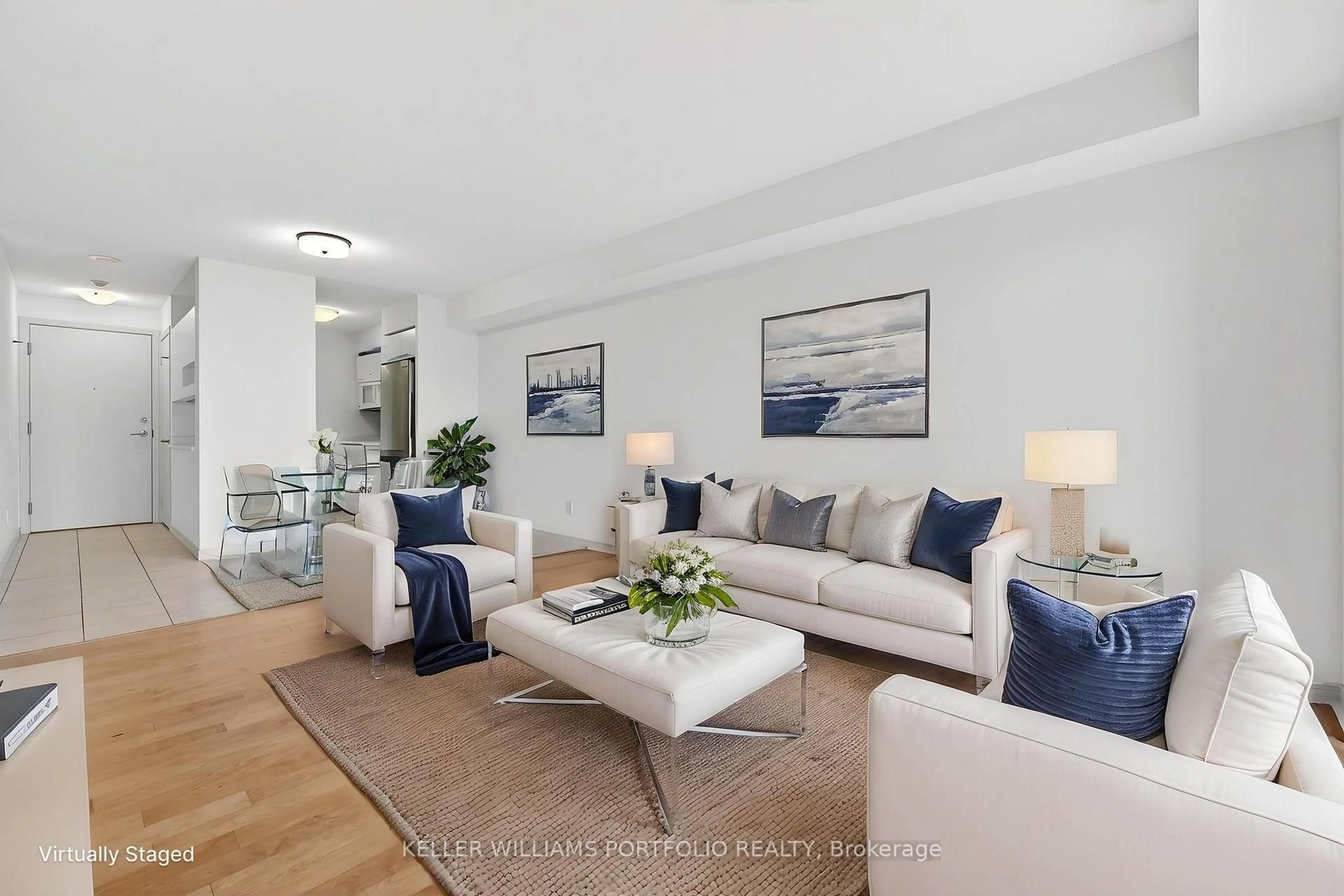 Living room with furniture, unknown for 61 Heintzman St #819, Toronto Ontario M6P 5A2