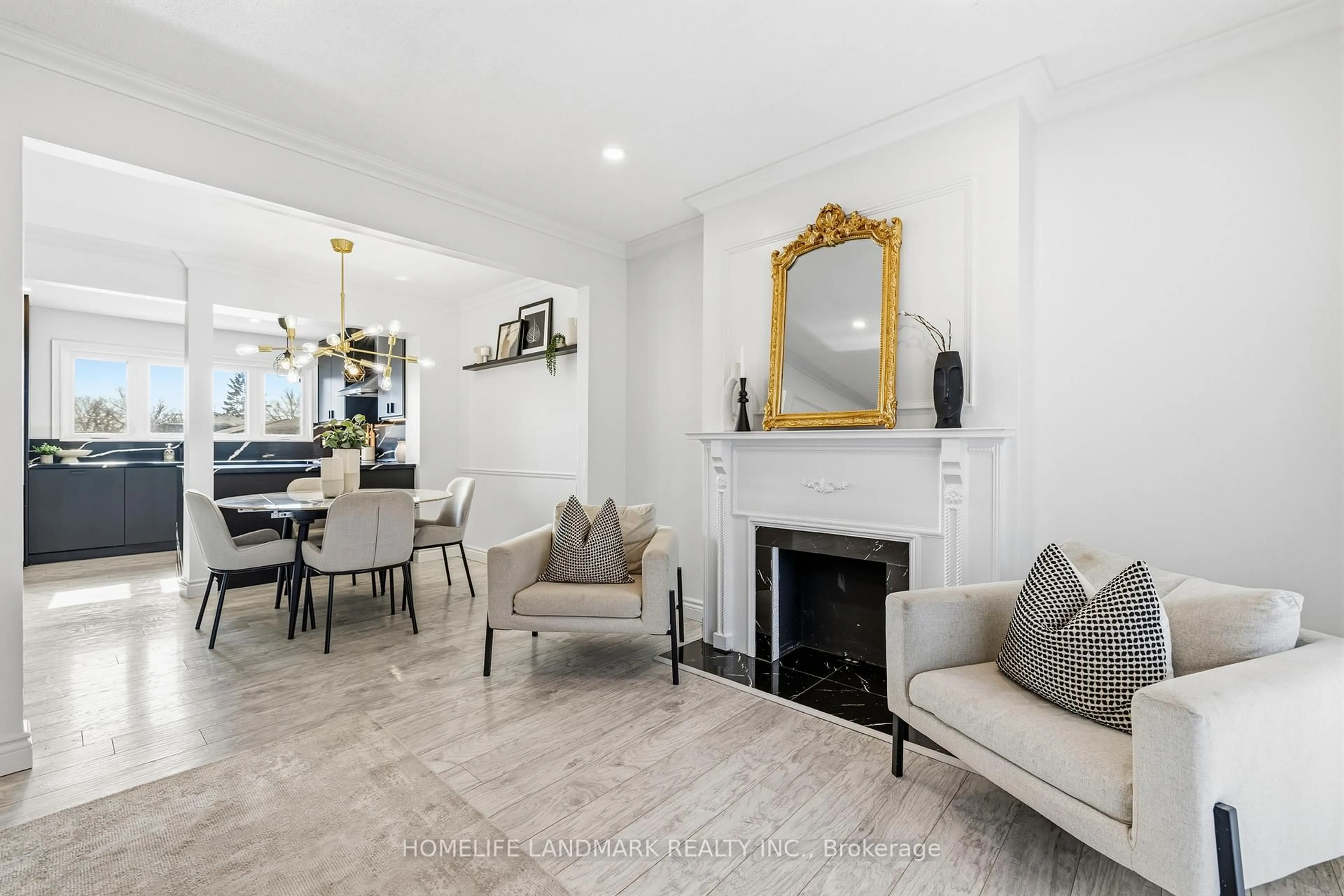 Living room with furniture, unknown for 1270 Gainsborough Dr #9, Oakville Ontario L6H 2L2