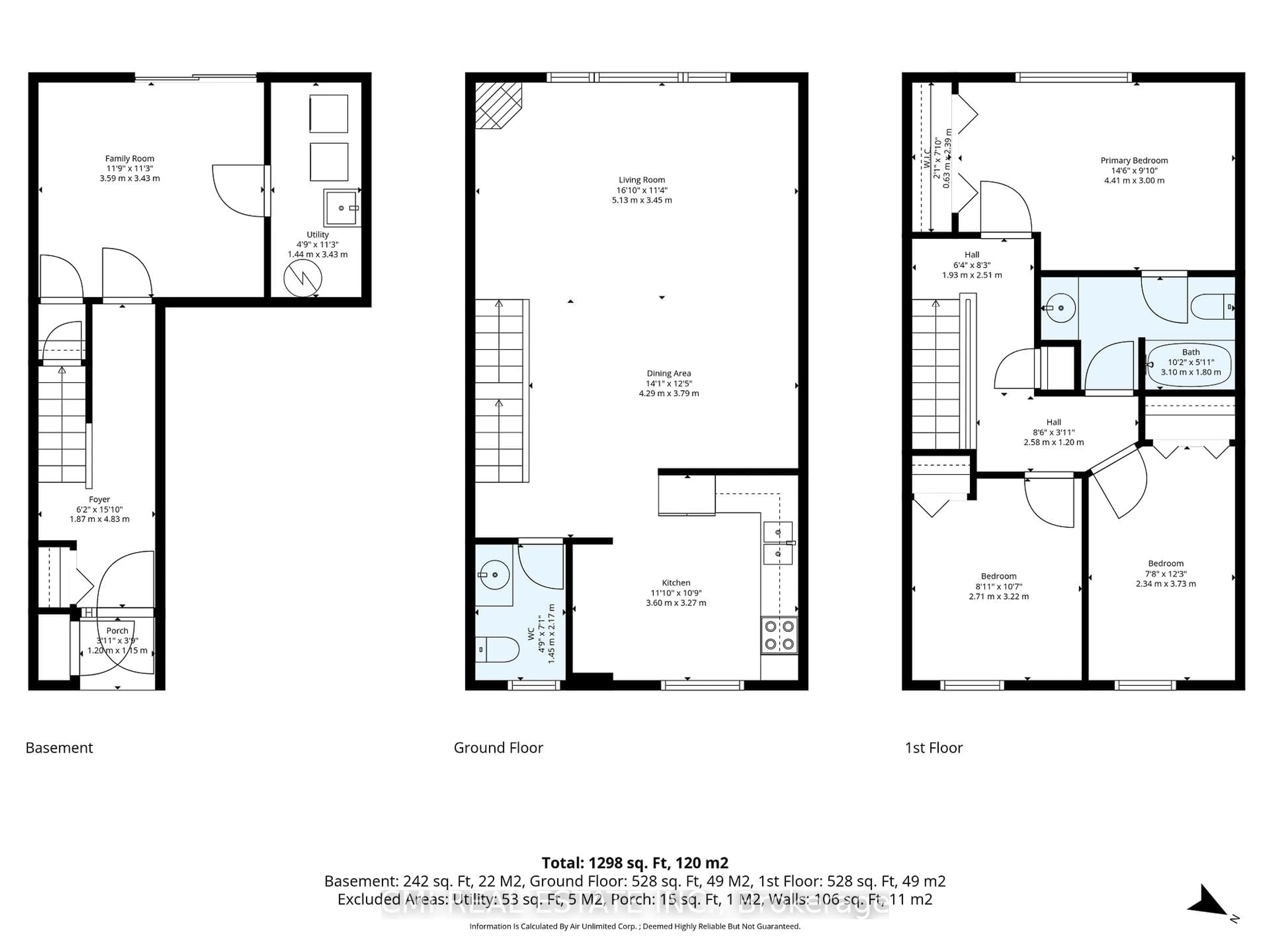 Floor plan for 2440 Bromsgrove Rd #71, Mississauga Ontario L5J 4J7