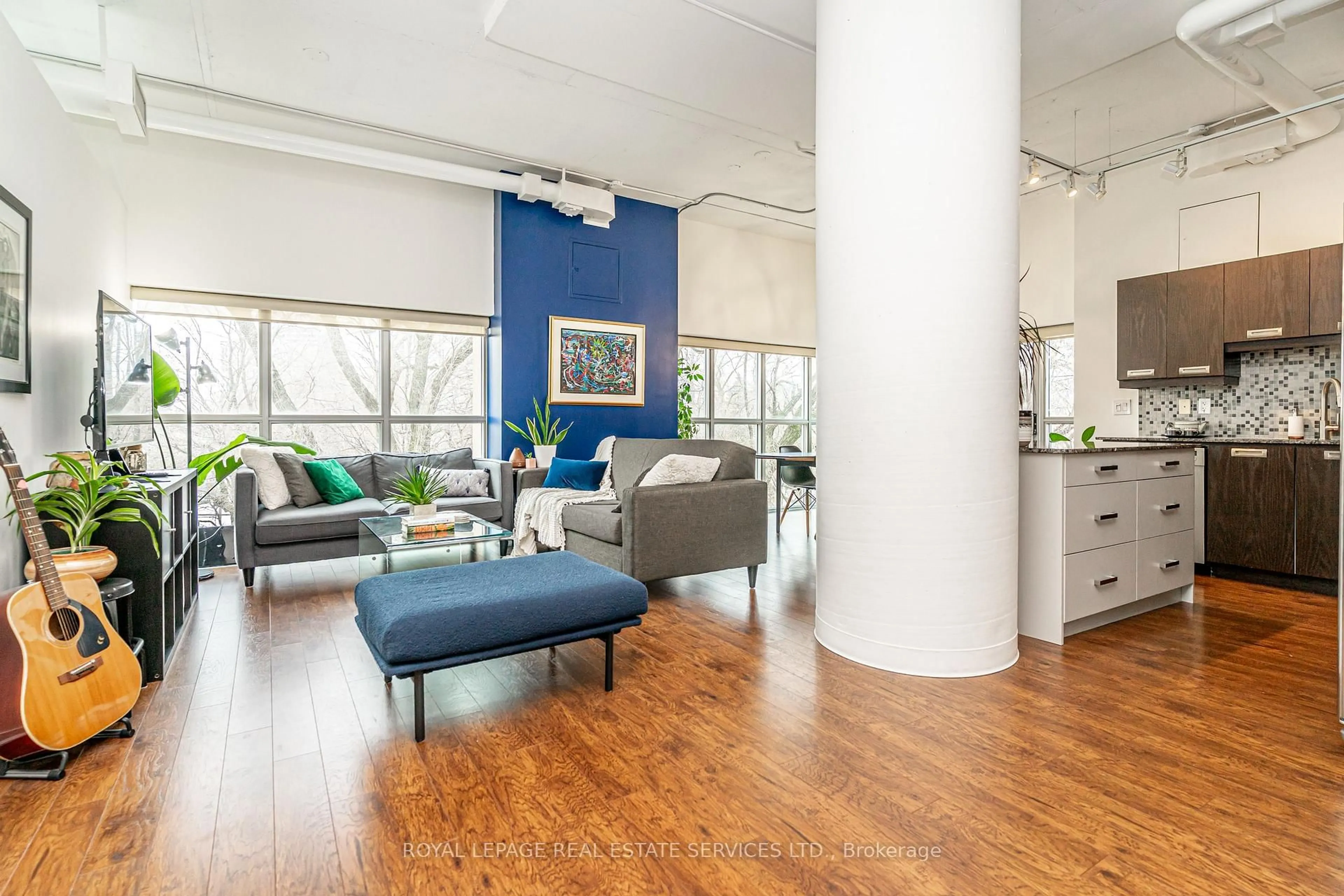 Living room with furniture, unknown for 2 Fieldway Rd #206, Toronto Ontario M8Z 0B9