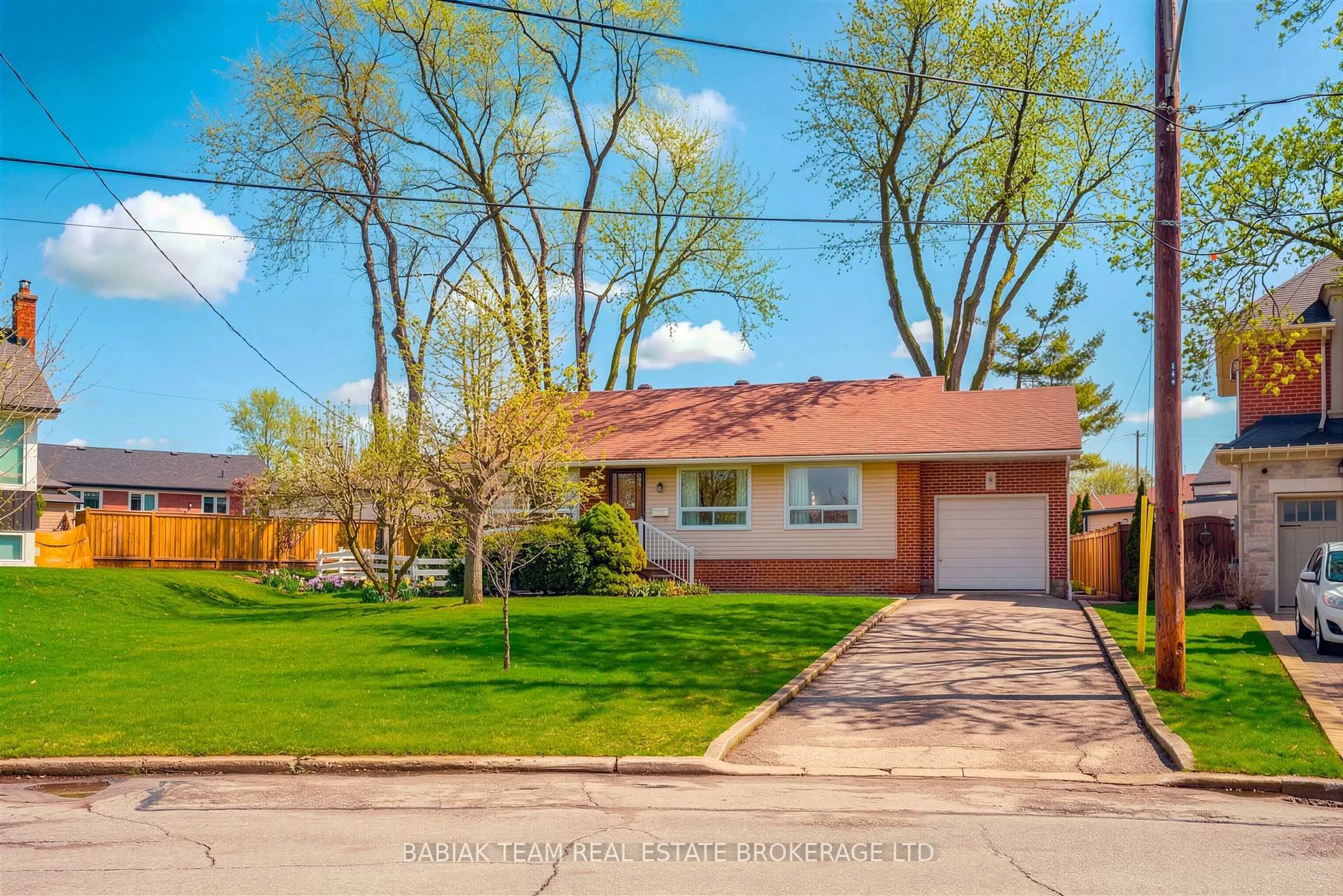 Home with brick exterior material, street for 9 Camborne Ave, Toronto Ontario M3M 2P9