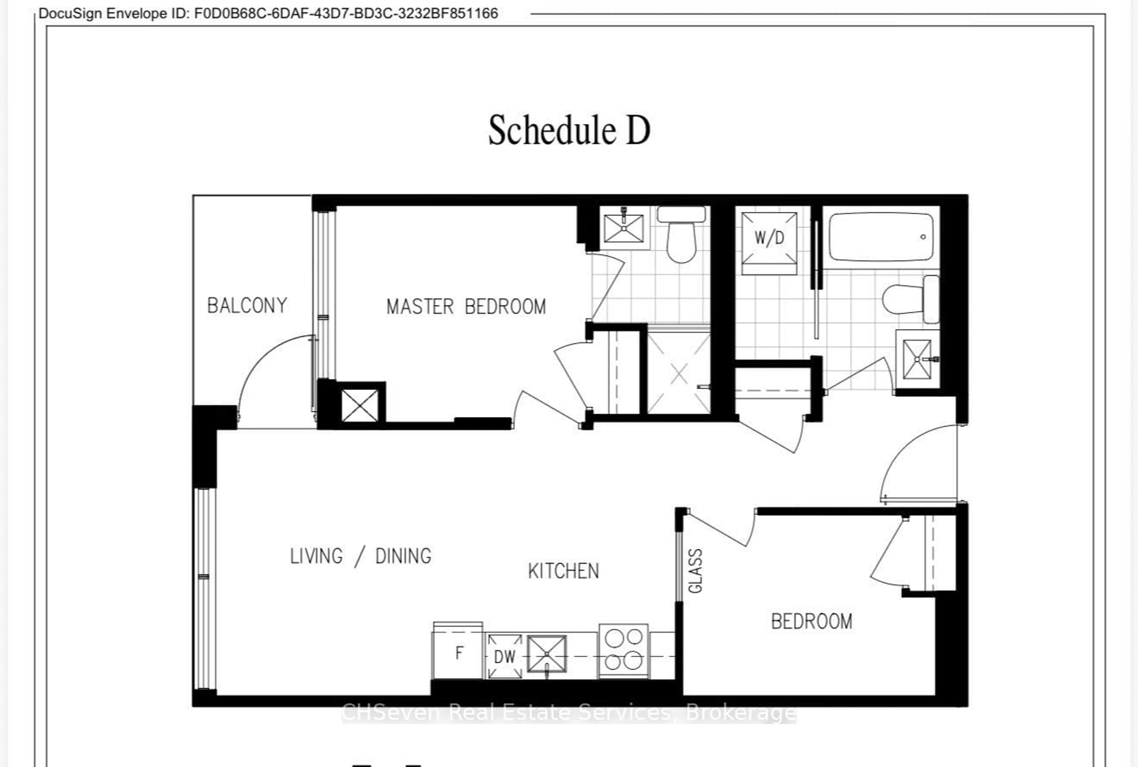 Floor plan for 101 Nippising Rd #208B, Milton Ontario L9T 1R3