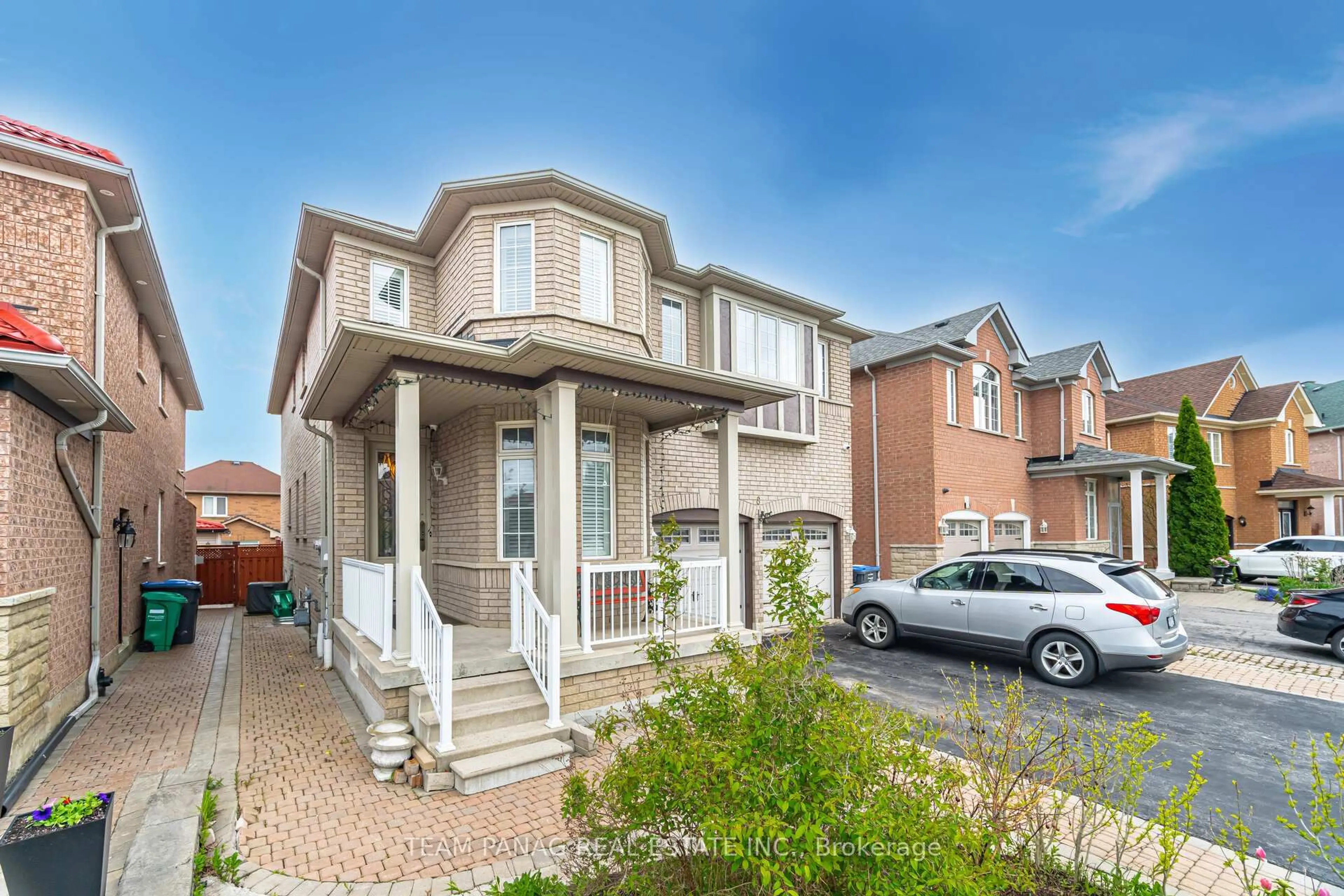 Home with brick exterior material, street for 8 Goreridge Cres, Brampton Ontario L6P 1P2