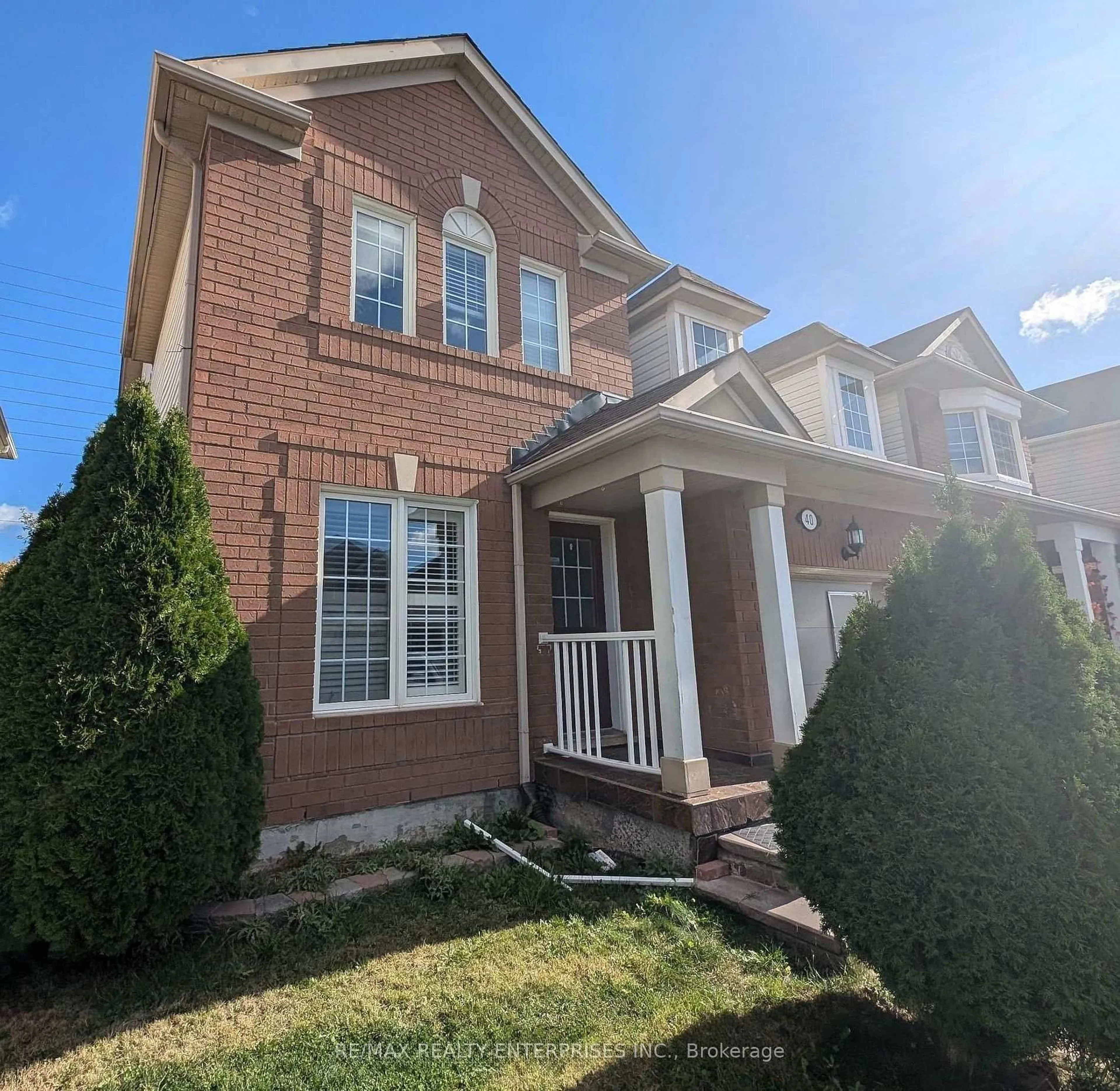 Home with brick exterior material, street for 40 Sweetwood Circ, Brampton Ontario L7A 2X7