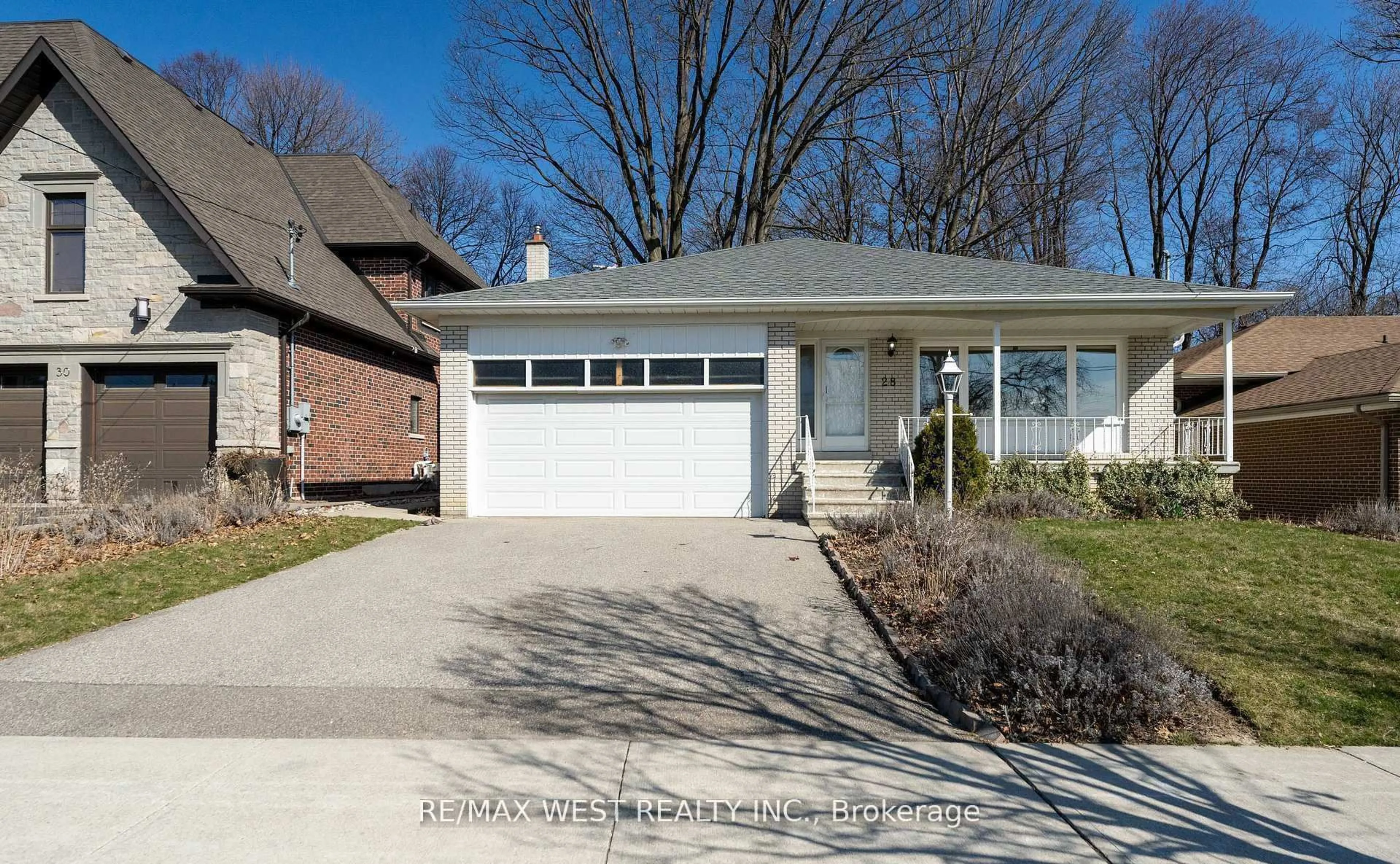 Home with brick exterior material, street for 28 Braywin Dr, Toronto Ontario M9P 2P1