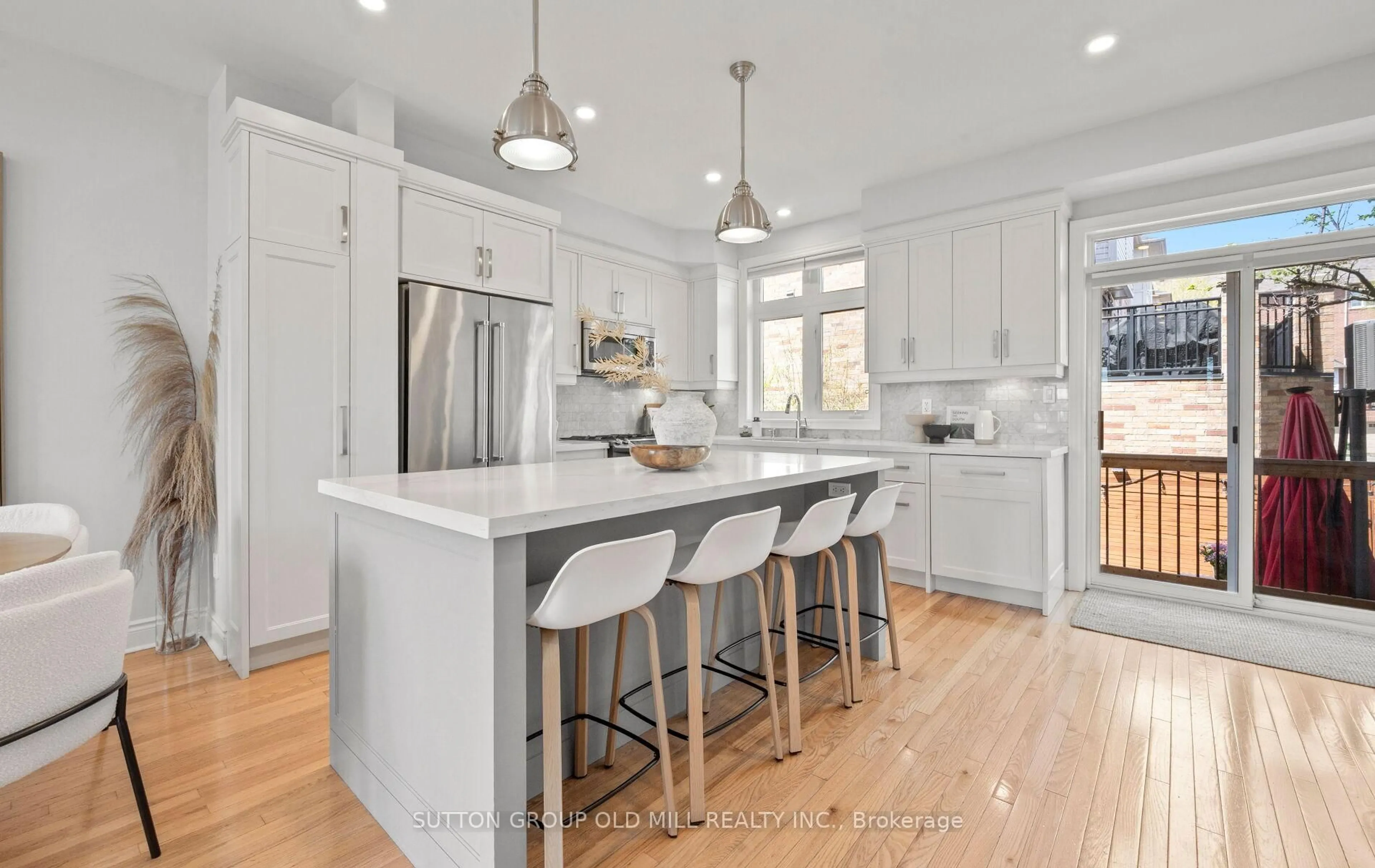 Open concept kitchen, unknown for 36 Clockwork Lane, Toronto Ontario M8Y 4H5