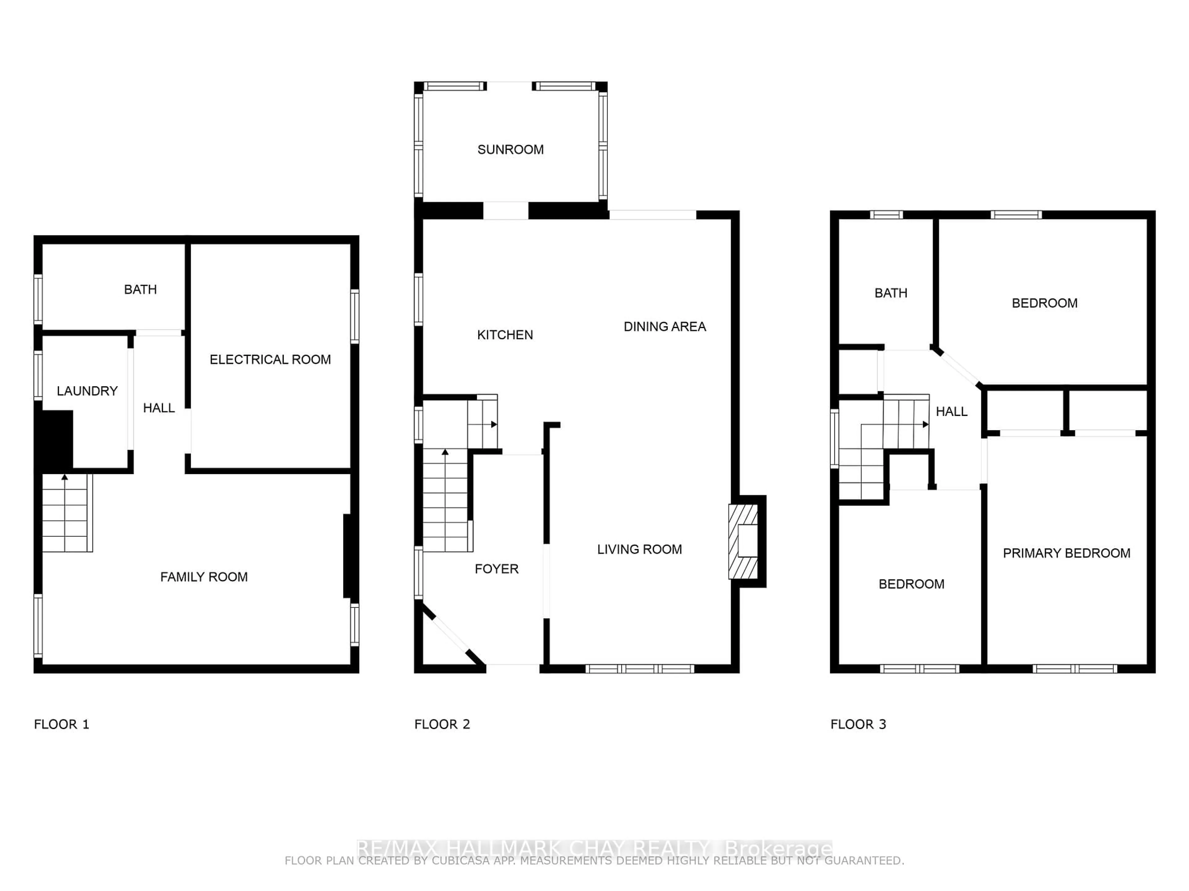 Floor plan for 55 Third St, Toronto Ontario M8V 2X7
