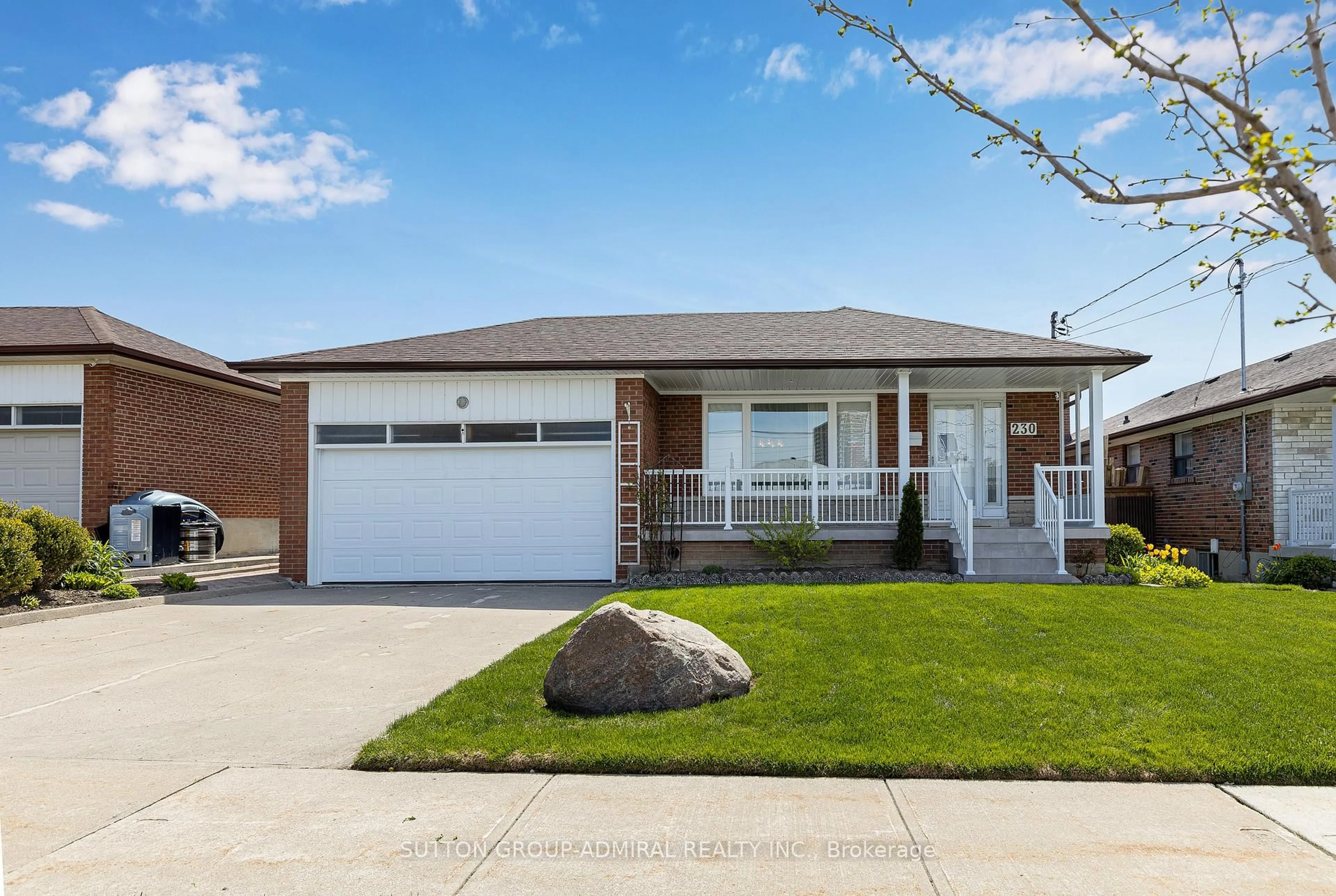 Home with brick exterior material, street for 230 Derrydown Rd, Toronto Ontario M3J 1S1