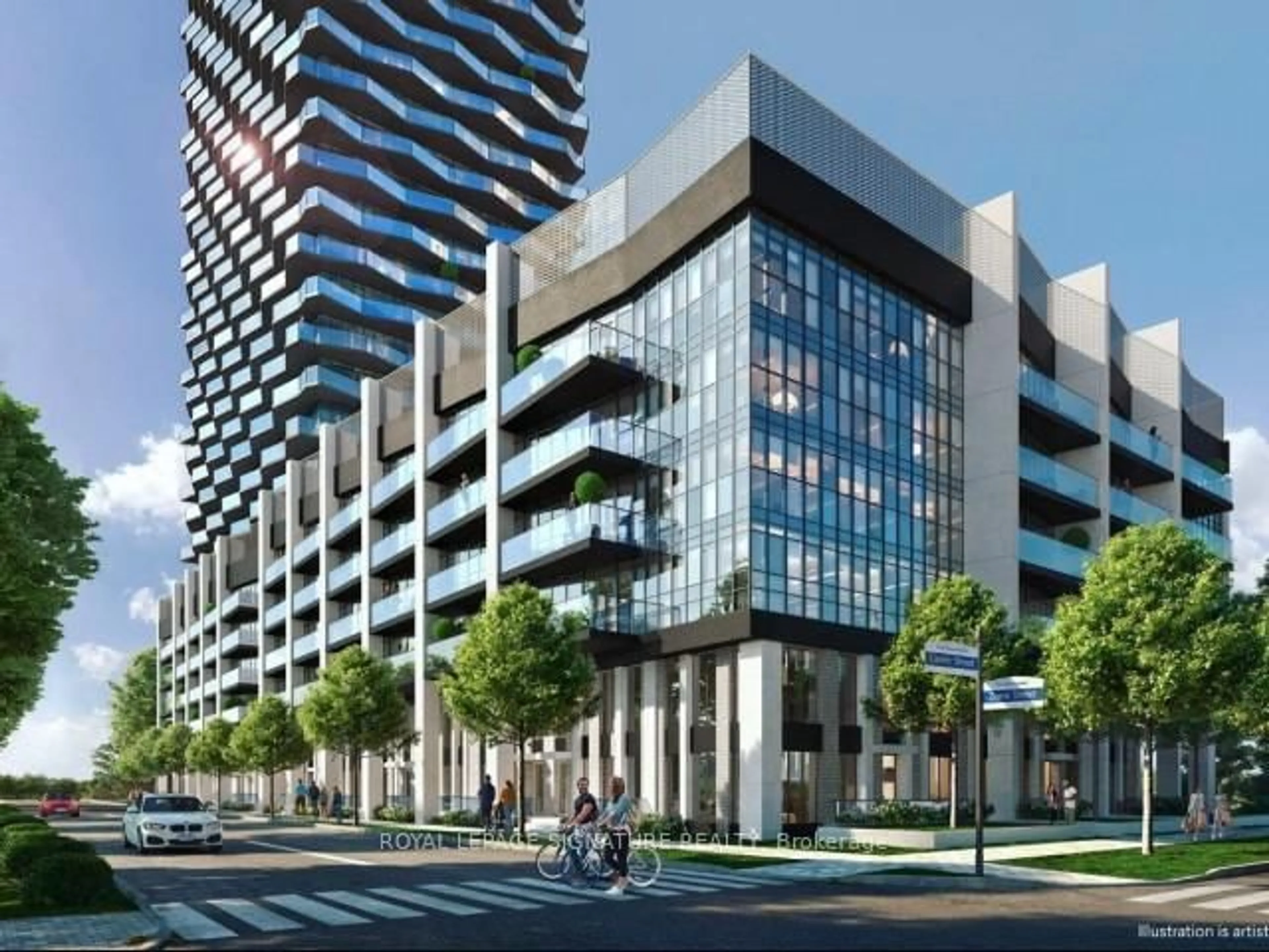 Indoor foyer for 36 Zorra St #2309, Toronto Ontario M8Z 0G5