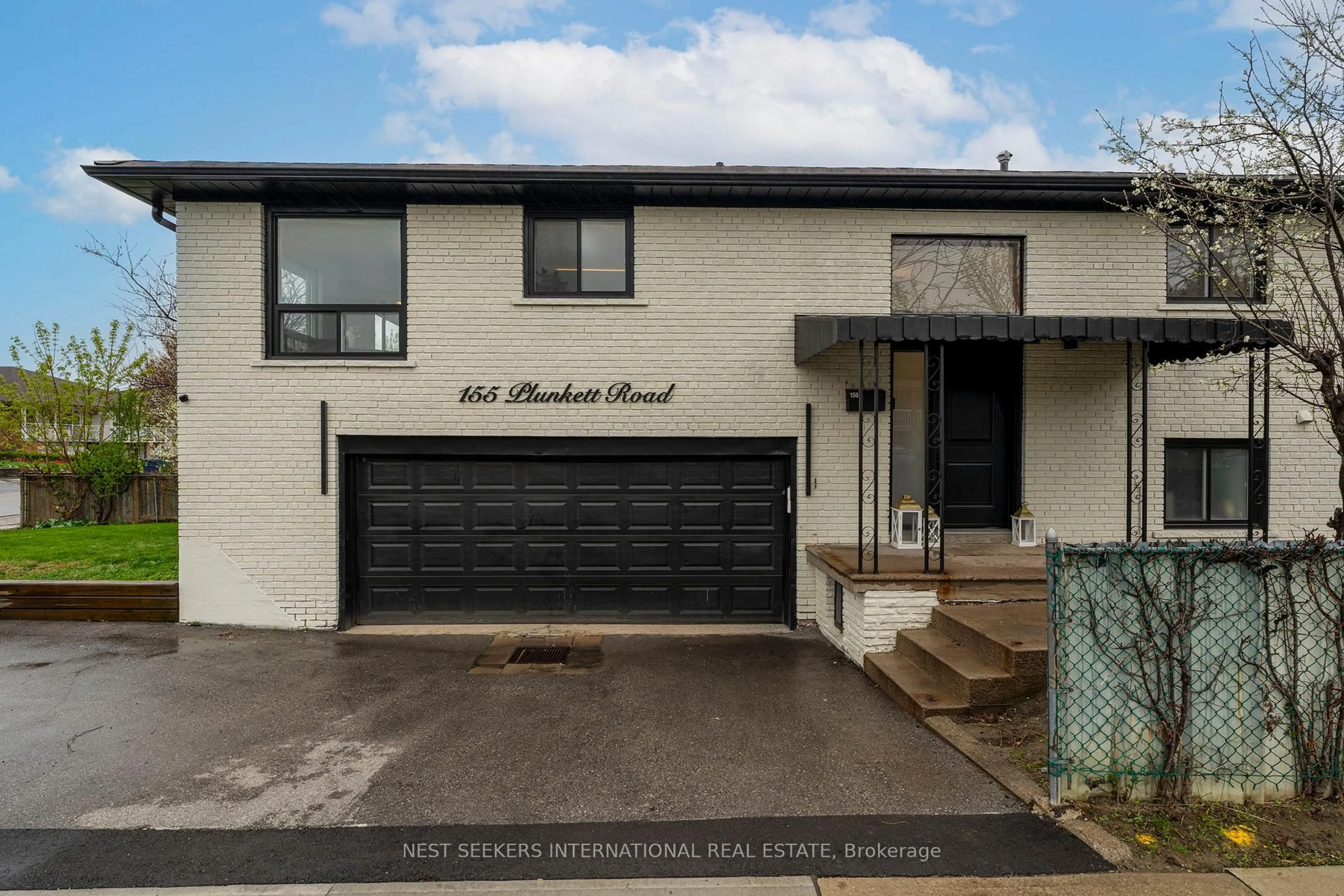 Home with brick exterior material, street for 155 Plunkett Rd, Toronto Ontario M9L 2J7