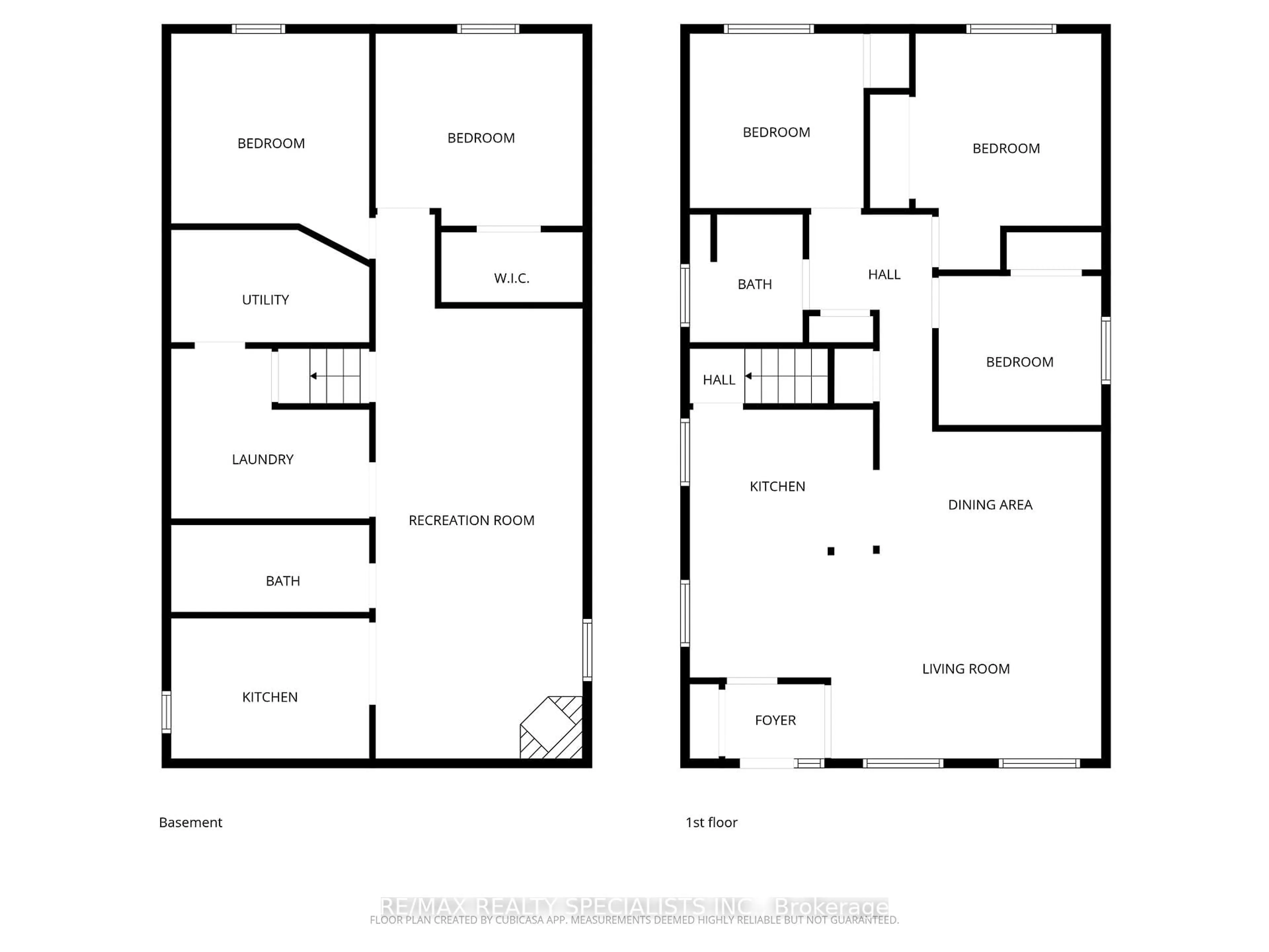 Floor plan for 118 Bonham Blvd, Mississauga Ontario L5M 1C7