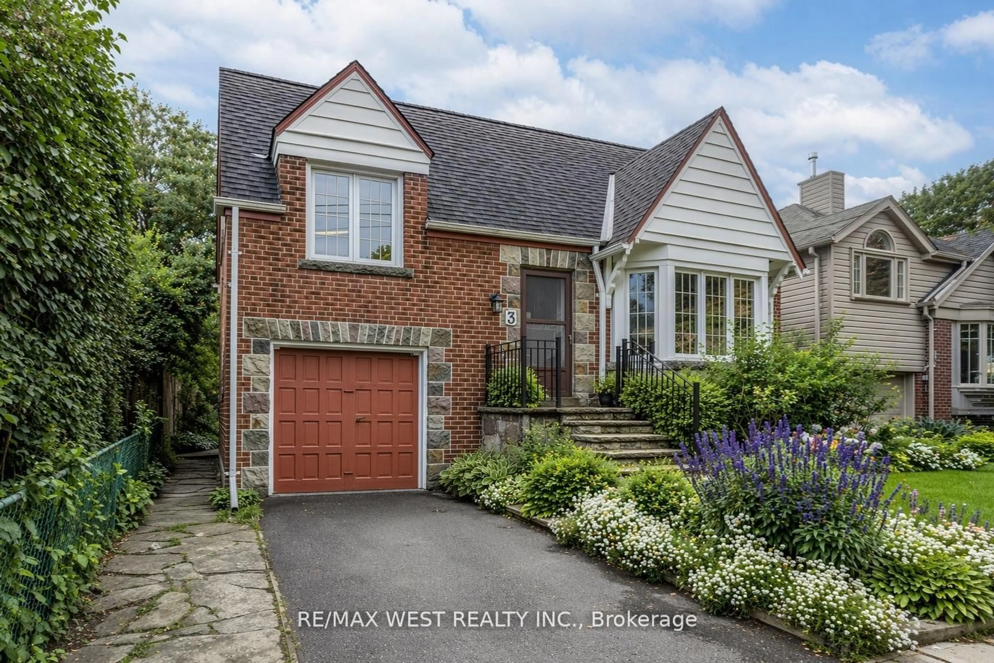 Home with brick exterior material, street for 3 Glenroy Ave, Toronto Ontario M8Y 2L9