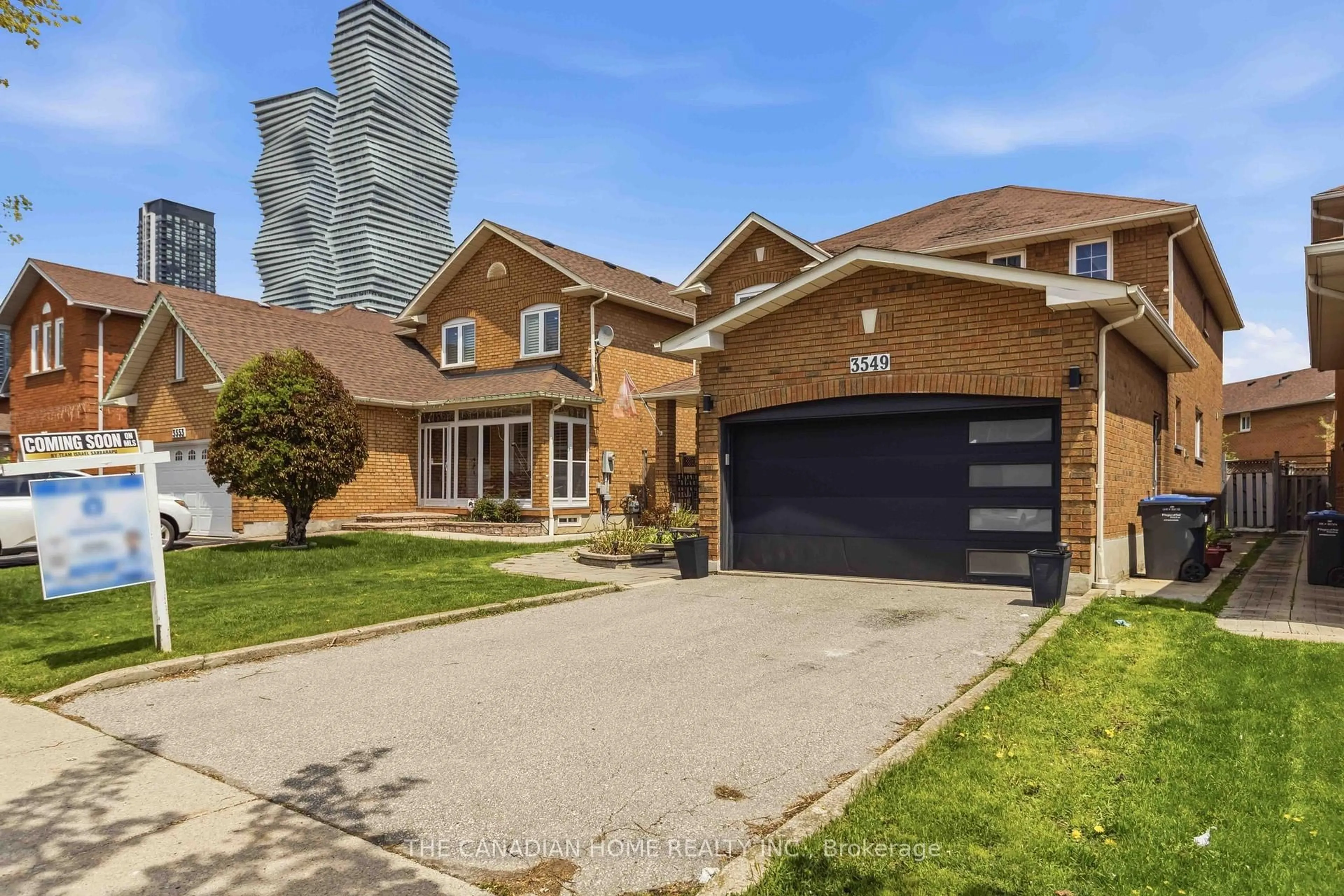 Home with brick exterior material, street for 3549 Redmond Rd, Mississauga Ontario L5B 3T9
