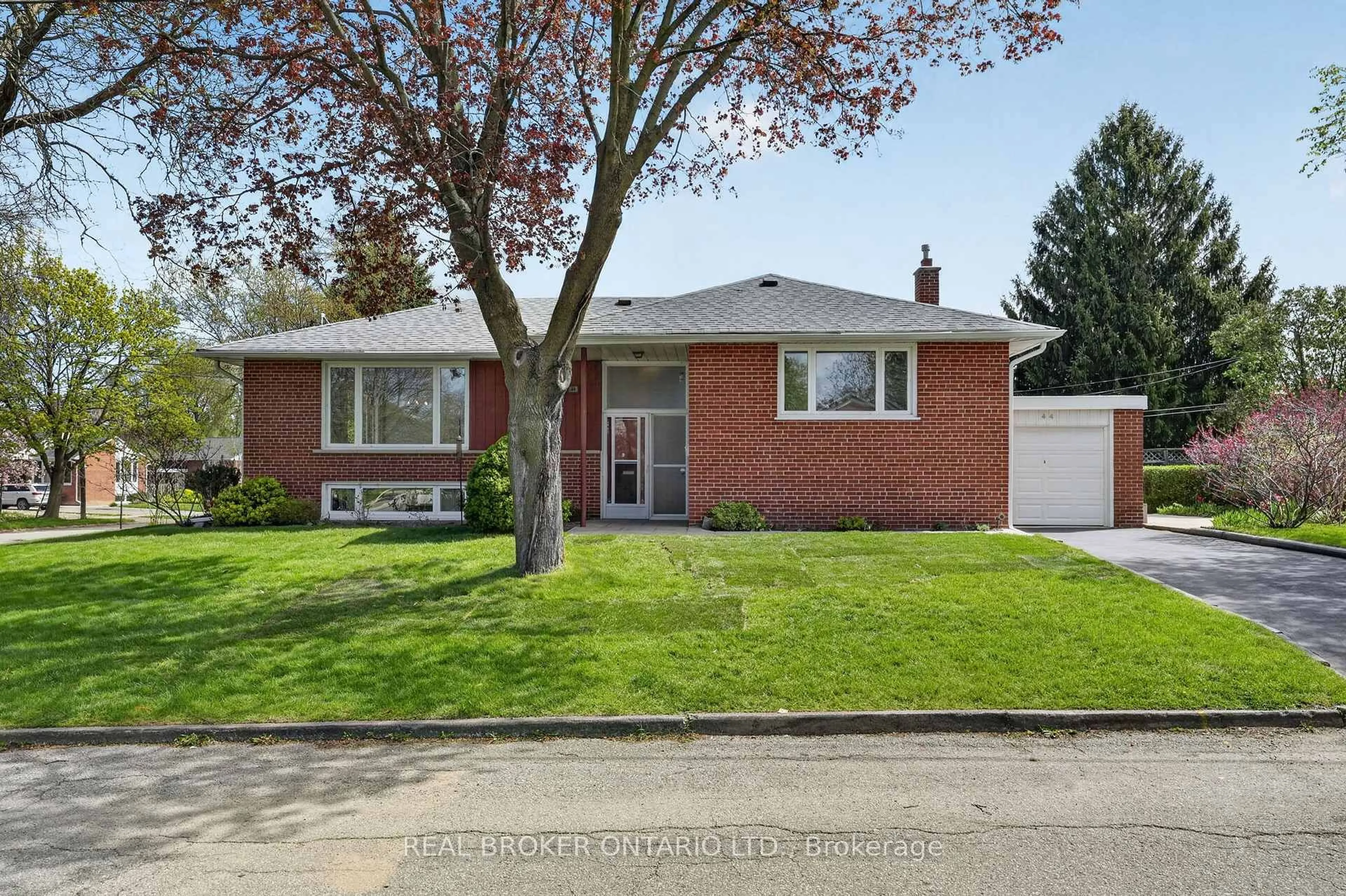 Home with brick exterior material, street for 44 Mitre Pl, Toronto Ontario M9R 3C4
