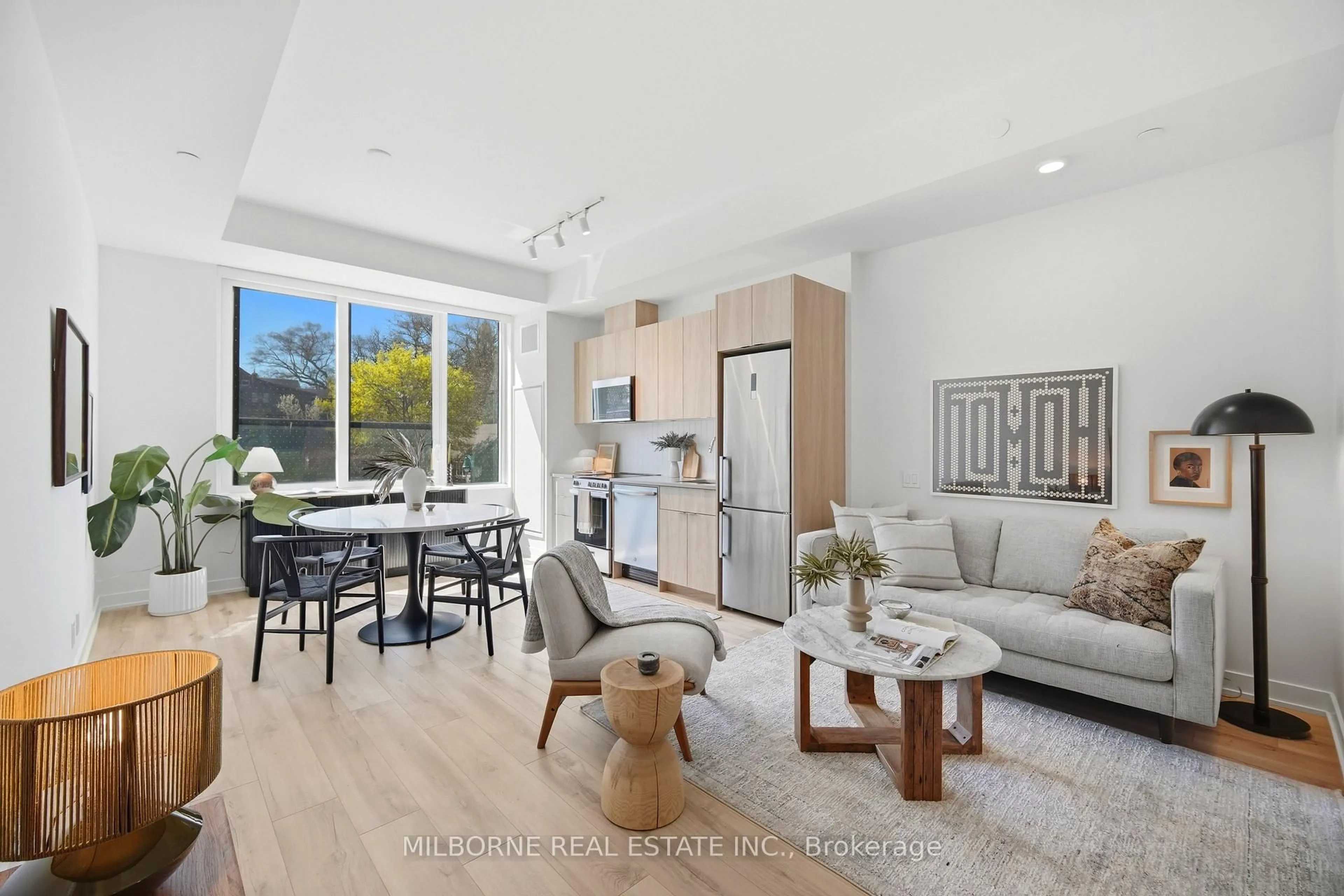 Open concept kitchen, unknown for 1660 Bloor St #207, Toronto Ontario M6P 1A8