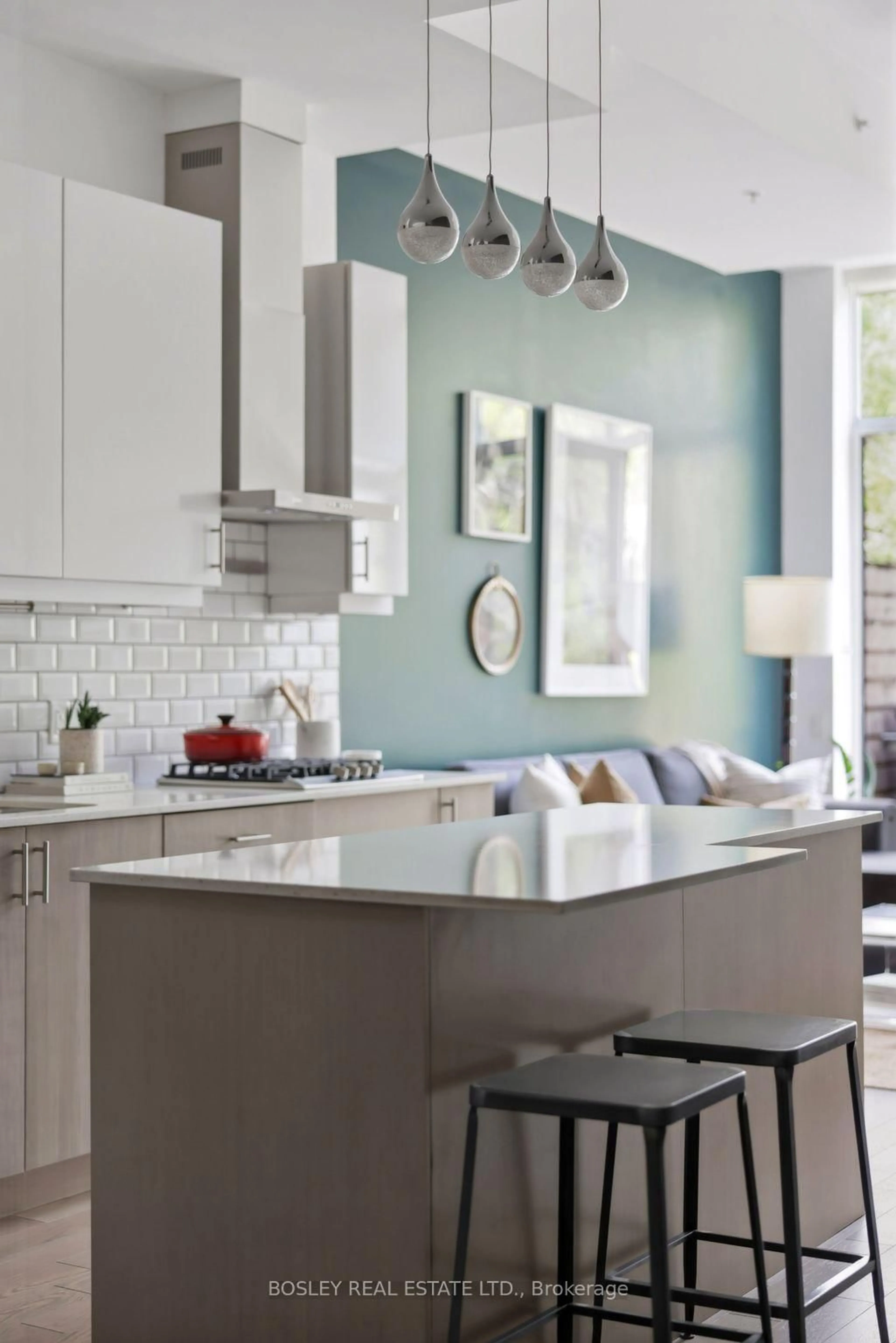 Contemporary kitchen, ceramic/tile floor for 38 Howard Park Ave #151, Toronto Ontario M6R 0A7
